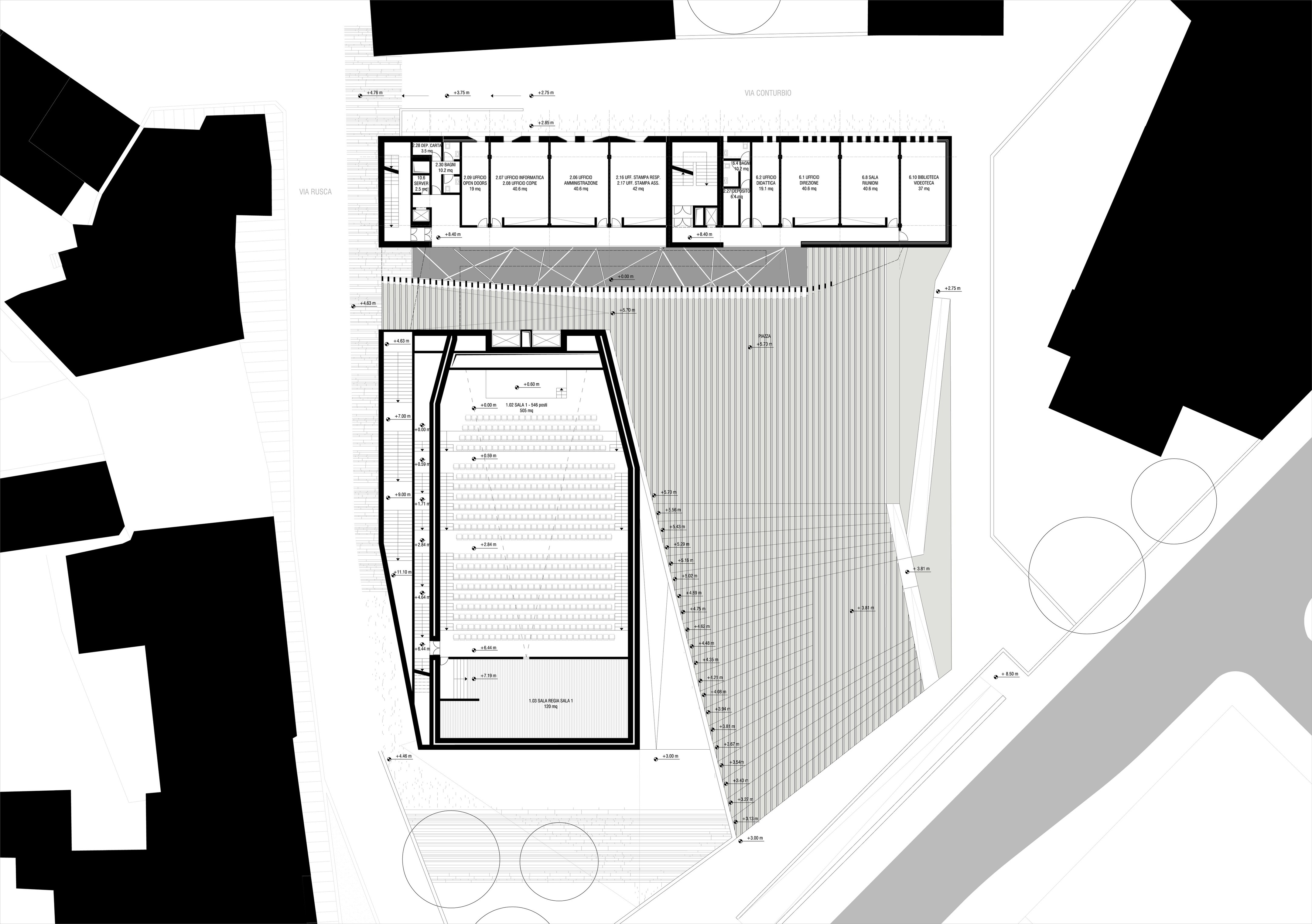 Locarno 电影宫 · 建筑与城市的共生融合-10