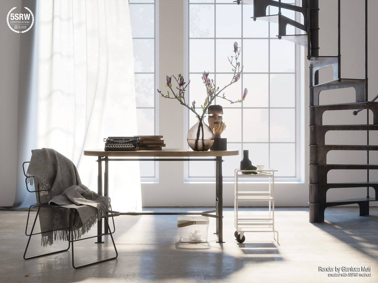 2017 年精致工业风室内设计案例研究-1