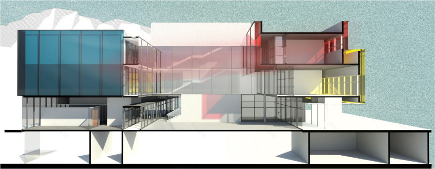 模块化设计打造现代中学教育空间-11