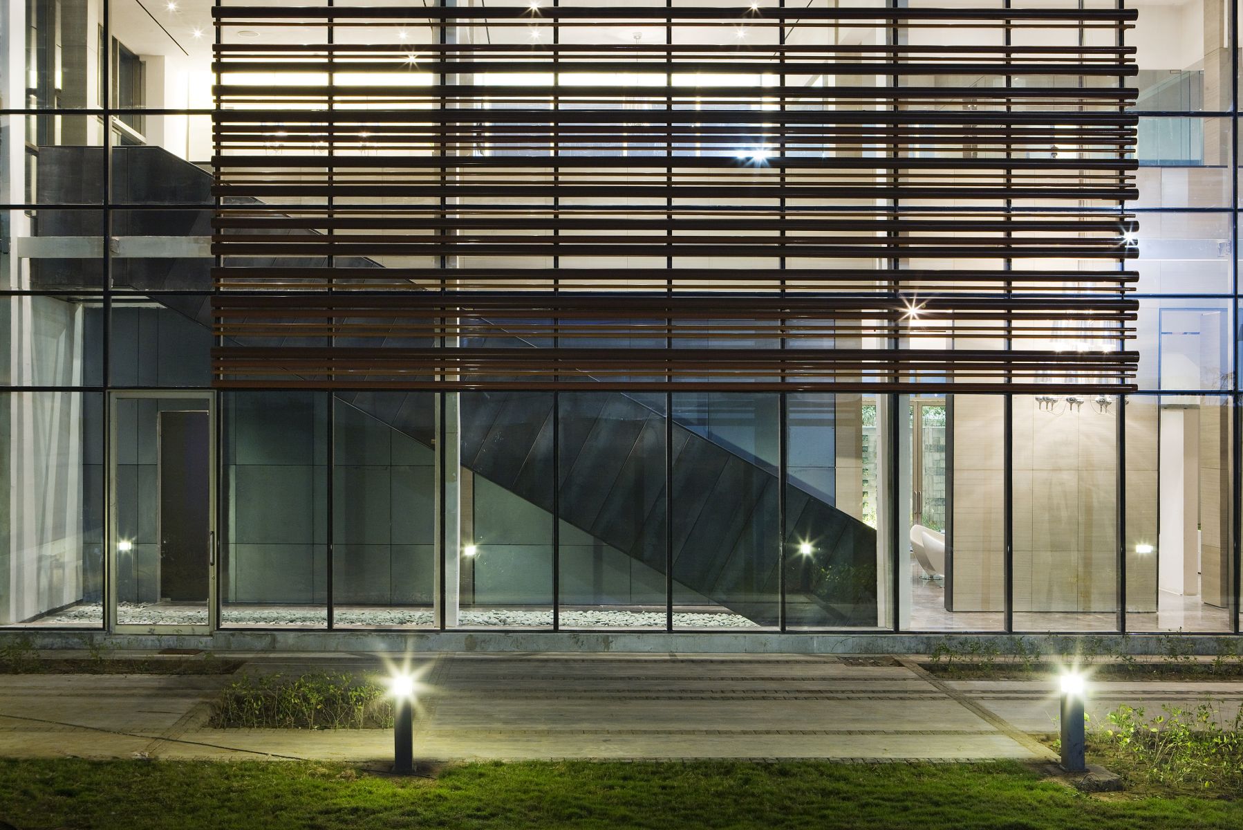 印度古尔冈M3M Corporate销售办事处，会议室，餐厅酒吧-9