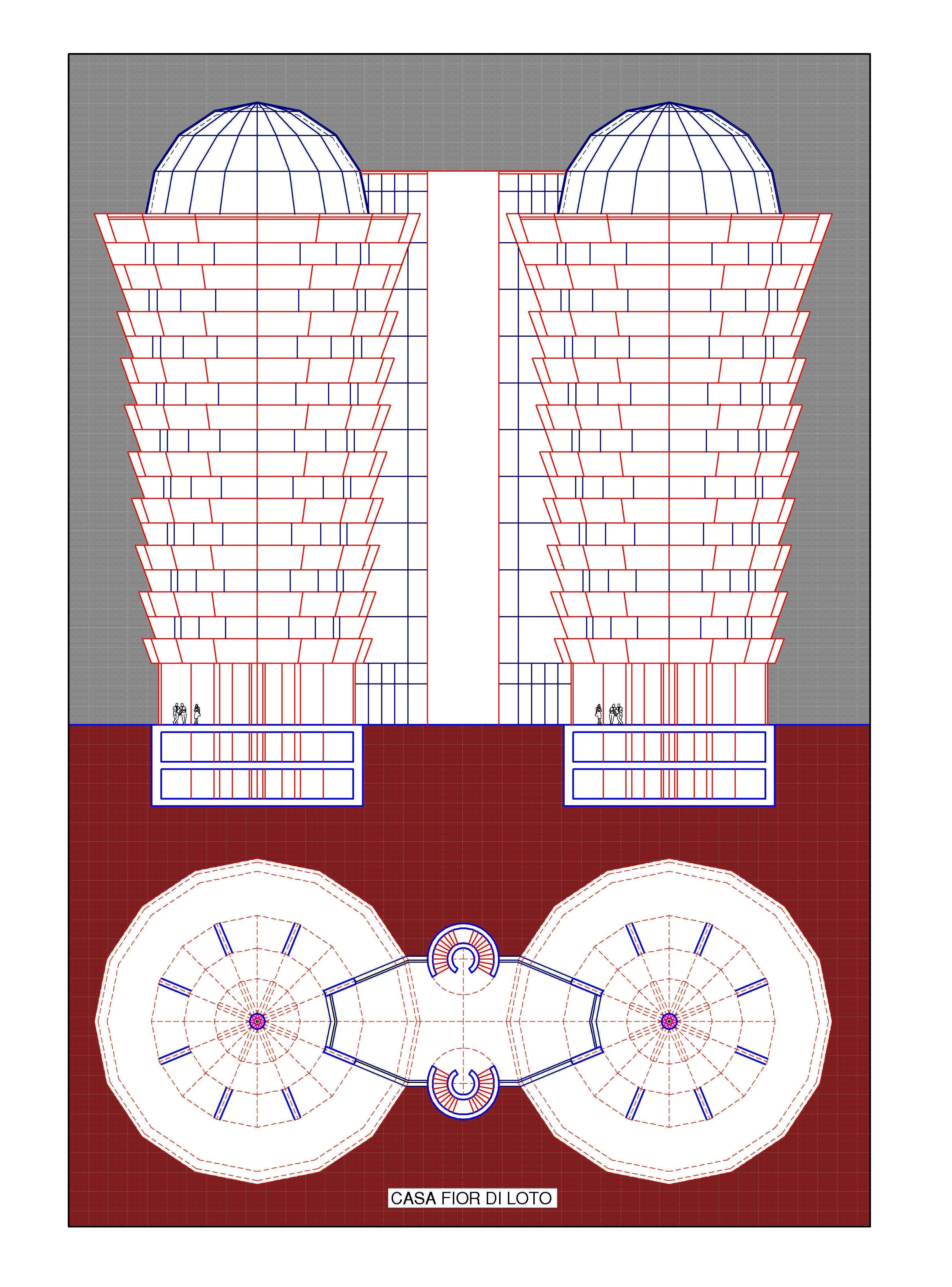 "Fior di Loto" 多家庭住宅设计-1