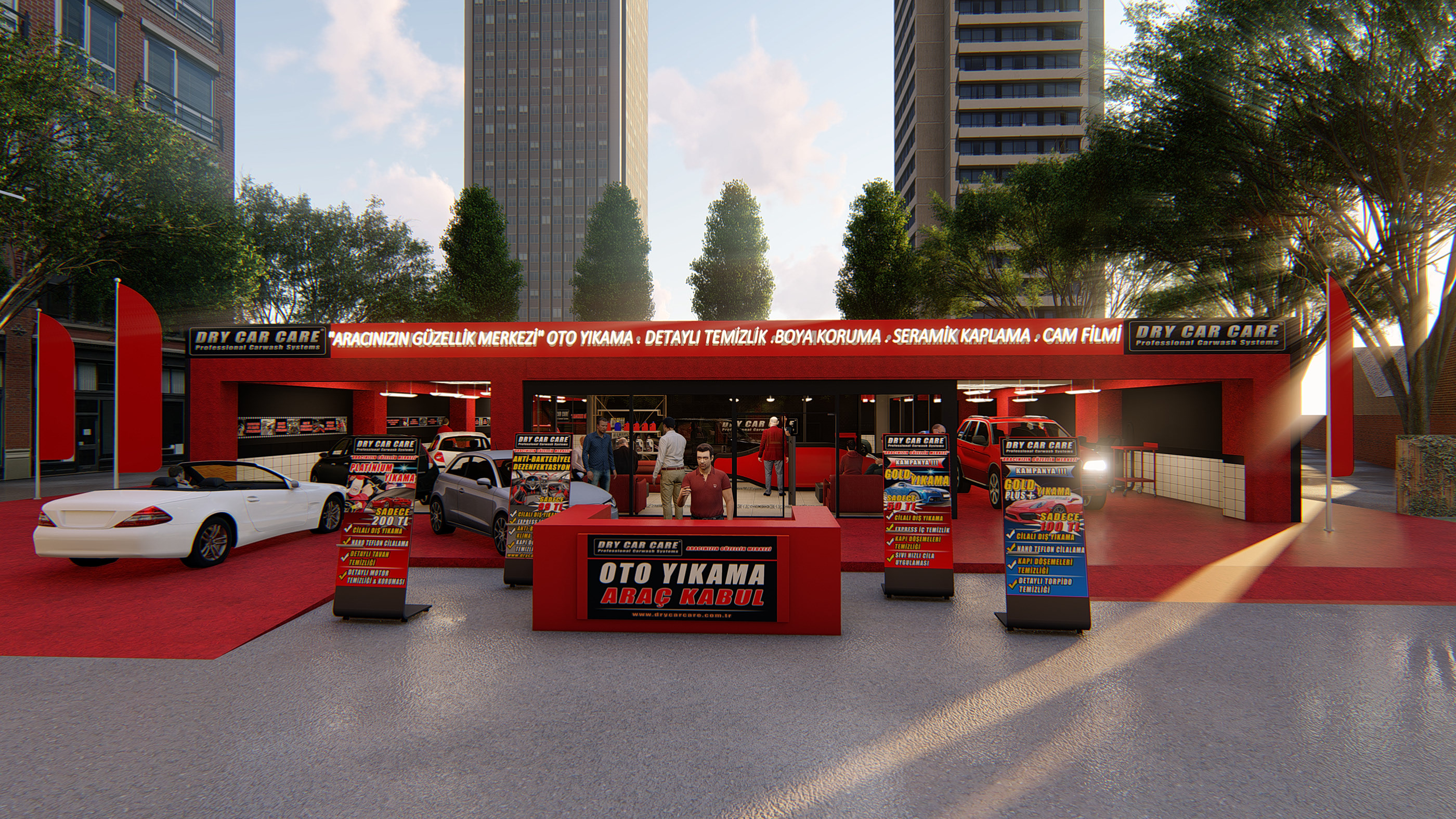 三维立体规划渲染-12