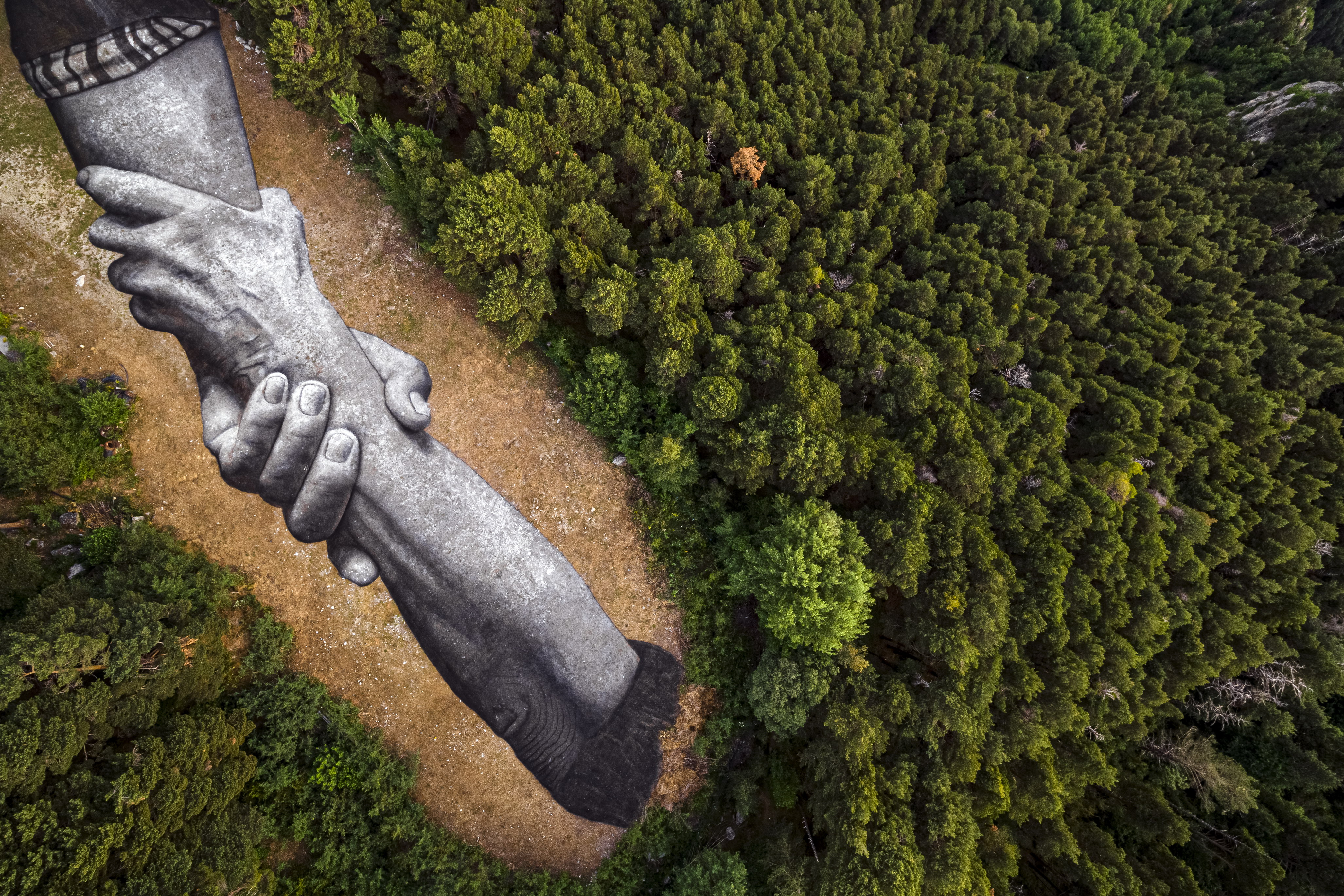 全球最长象征性人链项目 · 生物降解的艺术巨作-4