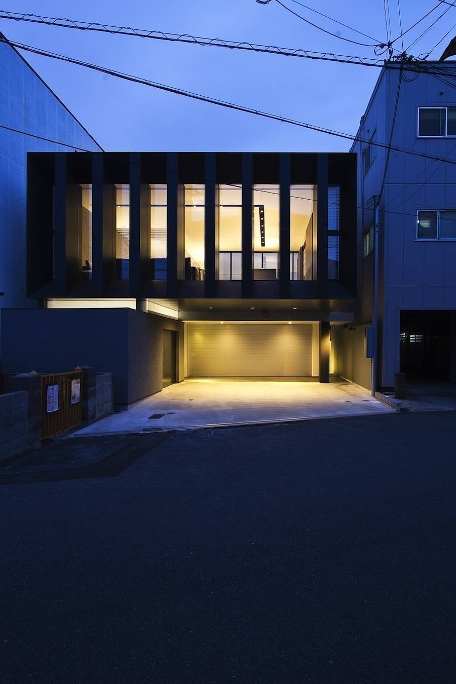 大阪简约住宅“边境”-1