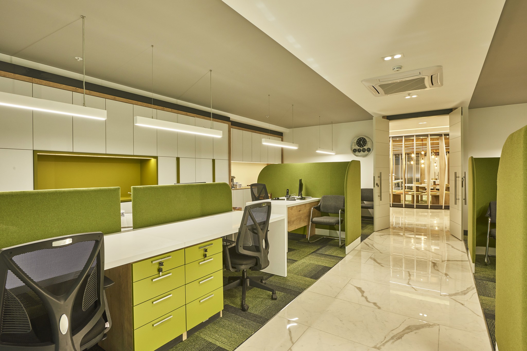 Imak Ofset 管理办公室，现代与有机的融合-20