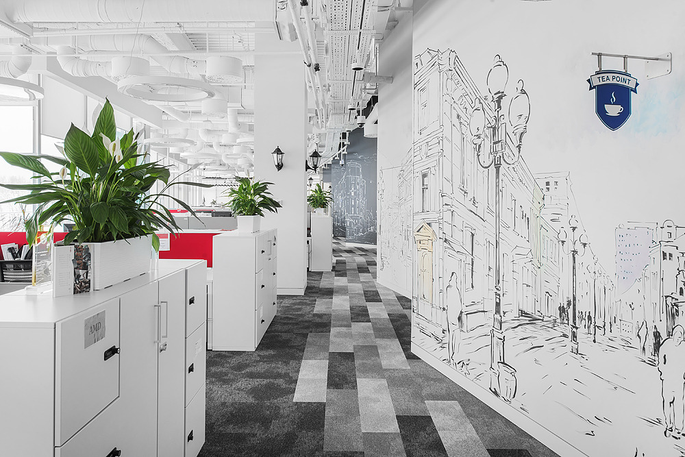 华为俄罗斯办公室设计展现地域特色-10