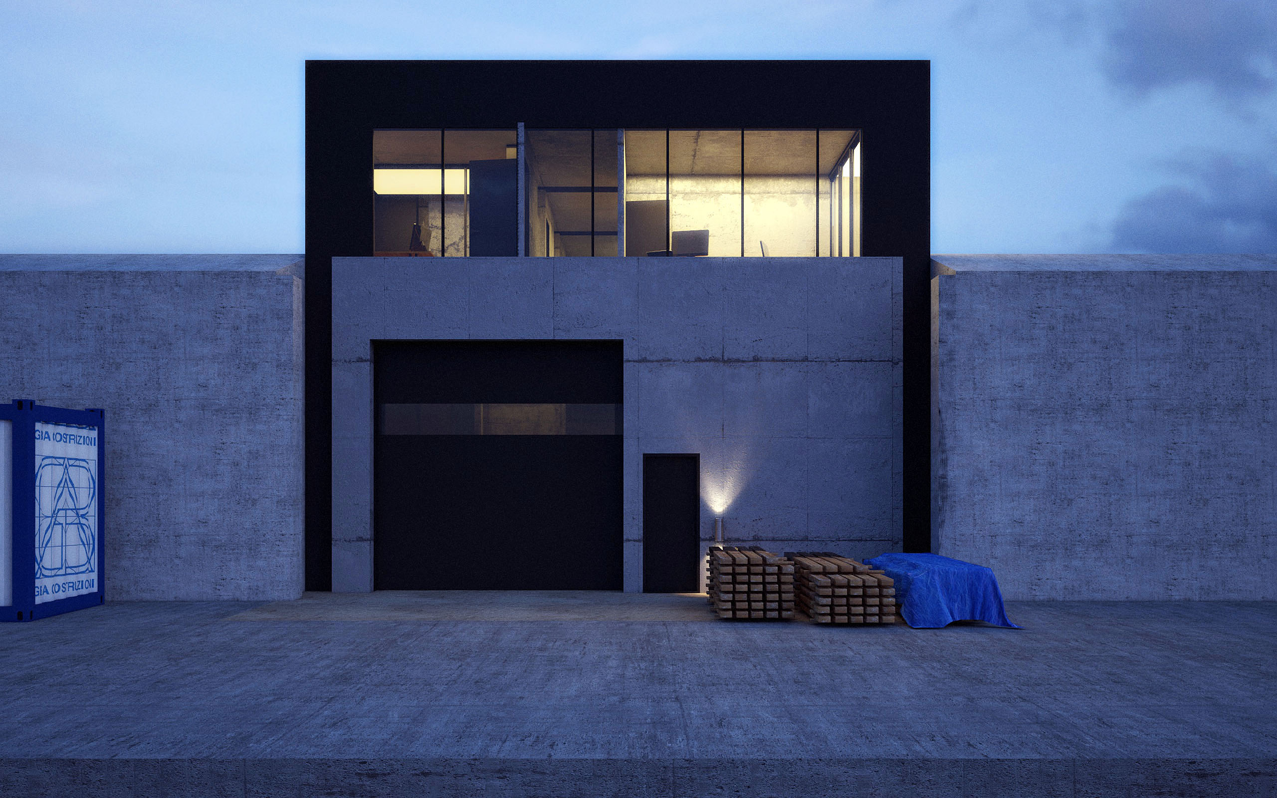 废弃仓库变身高档办公中心-10