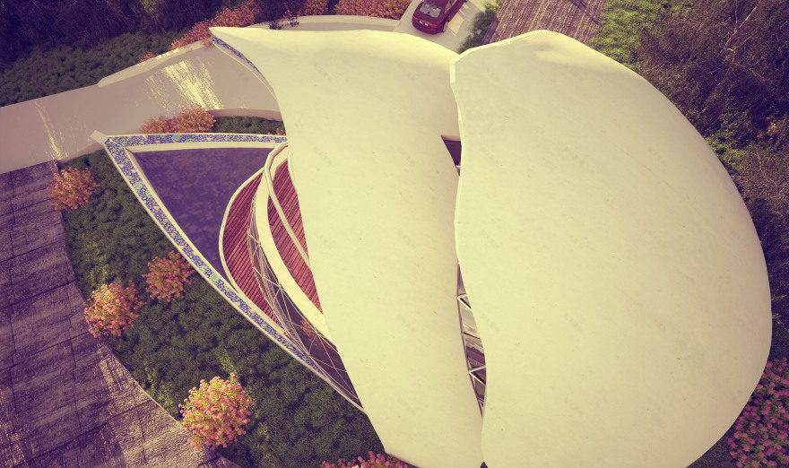 伊朗 Villa 212 别墅设计 | 自然与艺术的融合-3