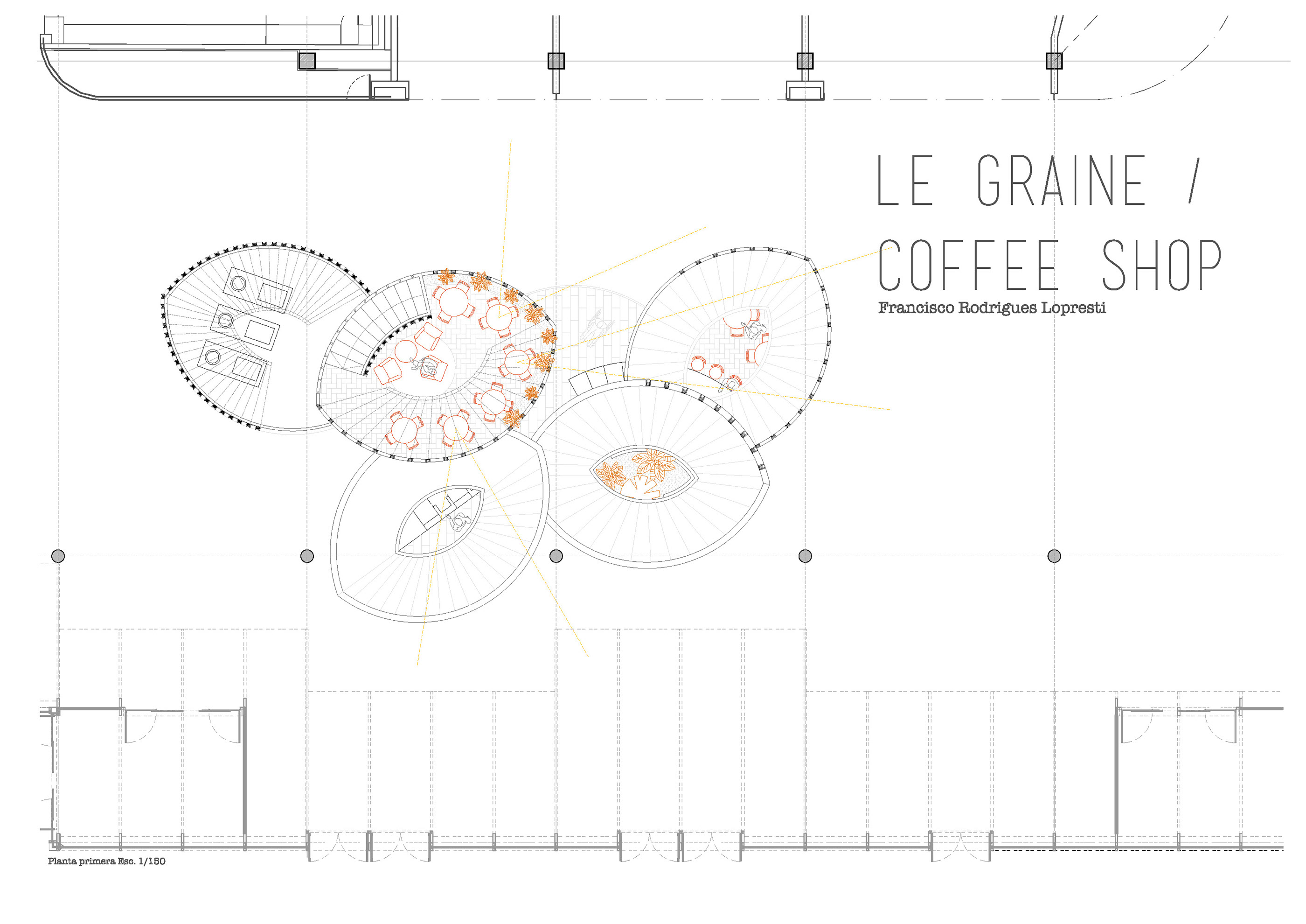 商业区中的灵动咖啡吧-3