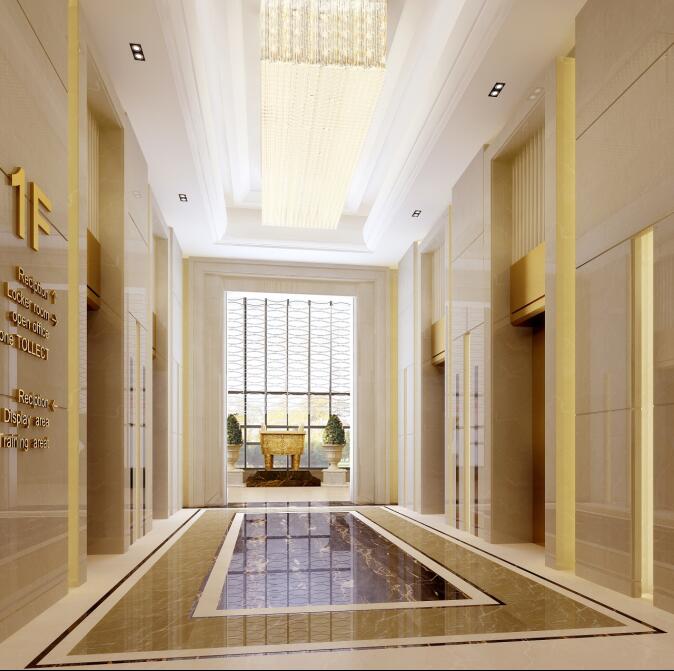 华仪电器办公楼空间设计     吴明海设计师作品-1