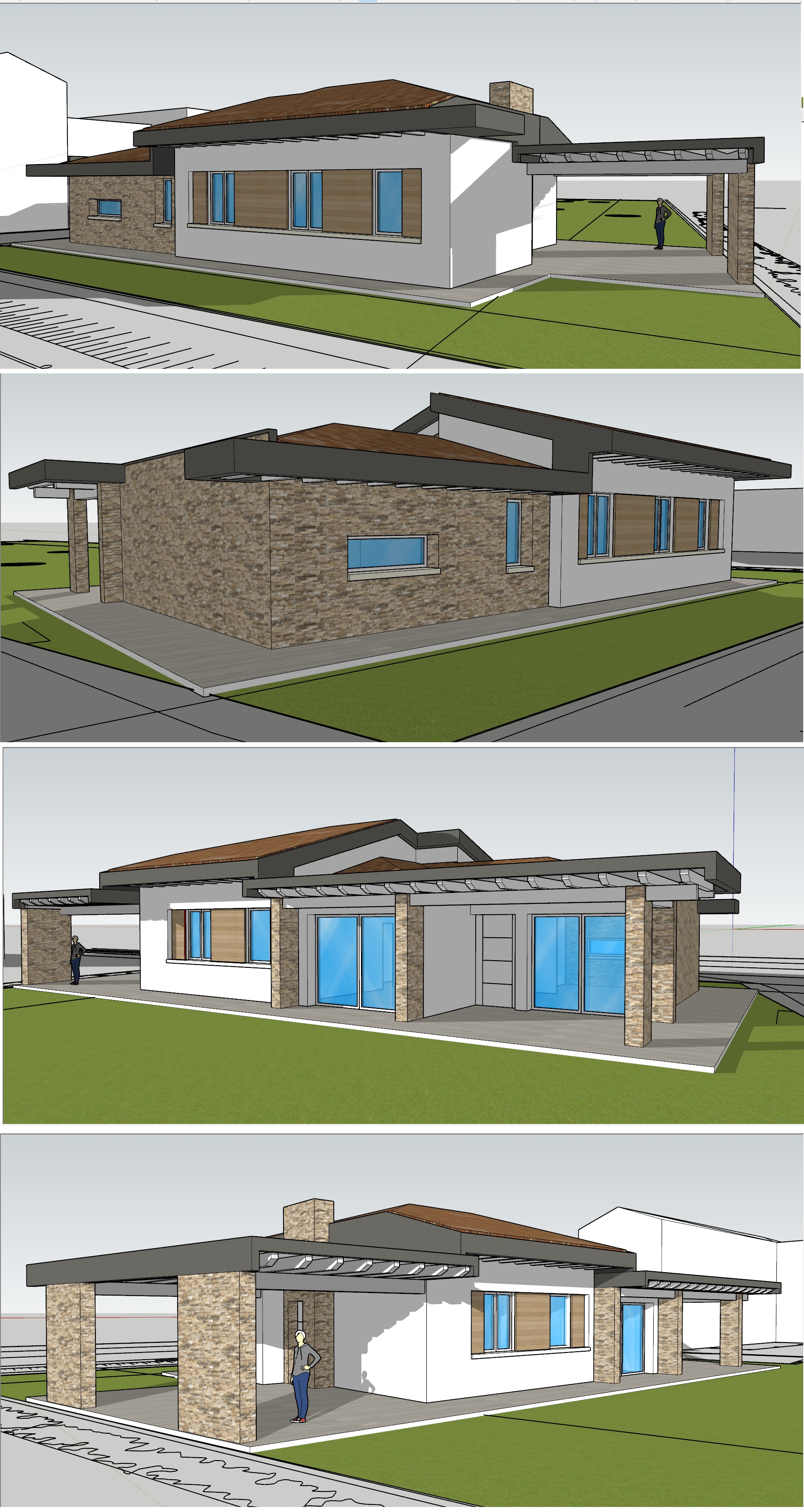 简约风格的新建独栋住宅设计-15
