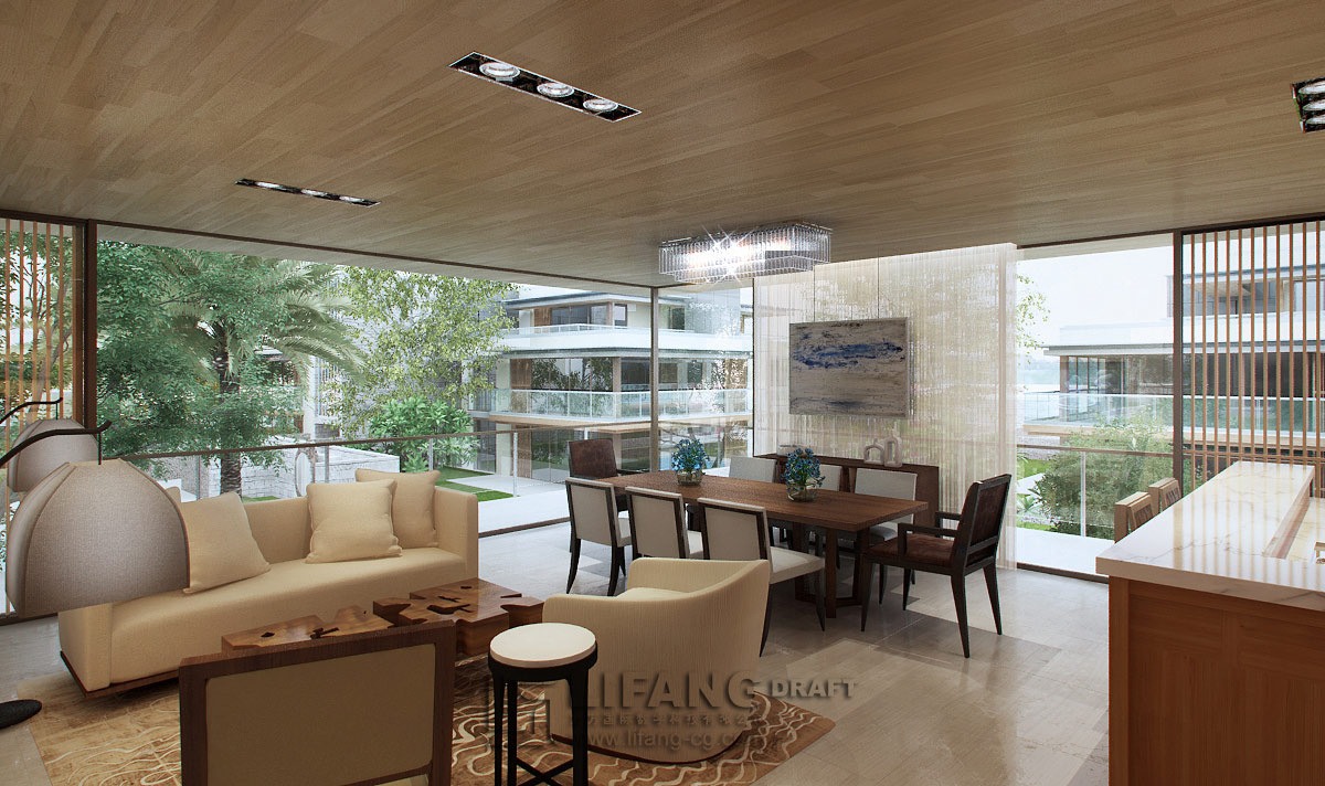 专业室内渲染公司展示办公空间设计佳作-3