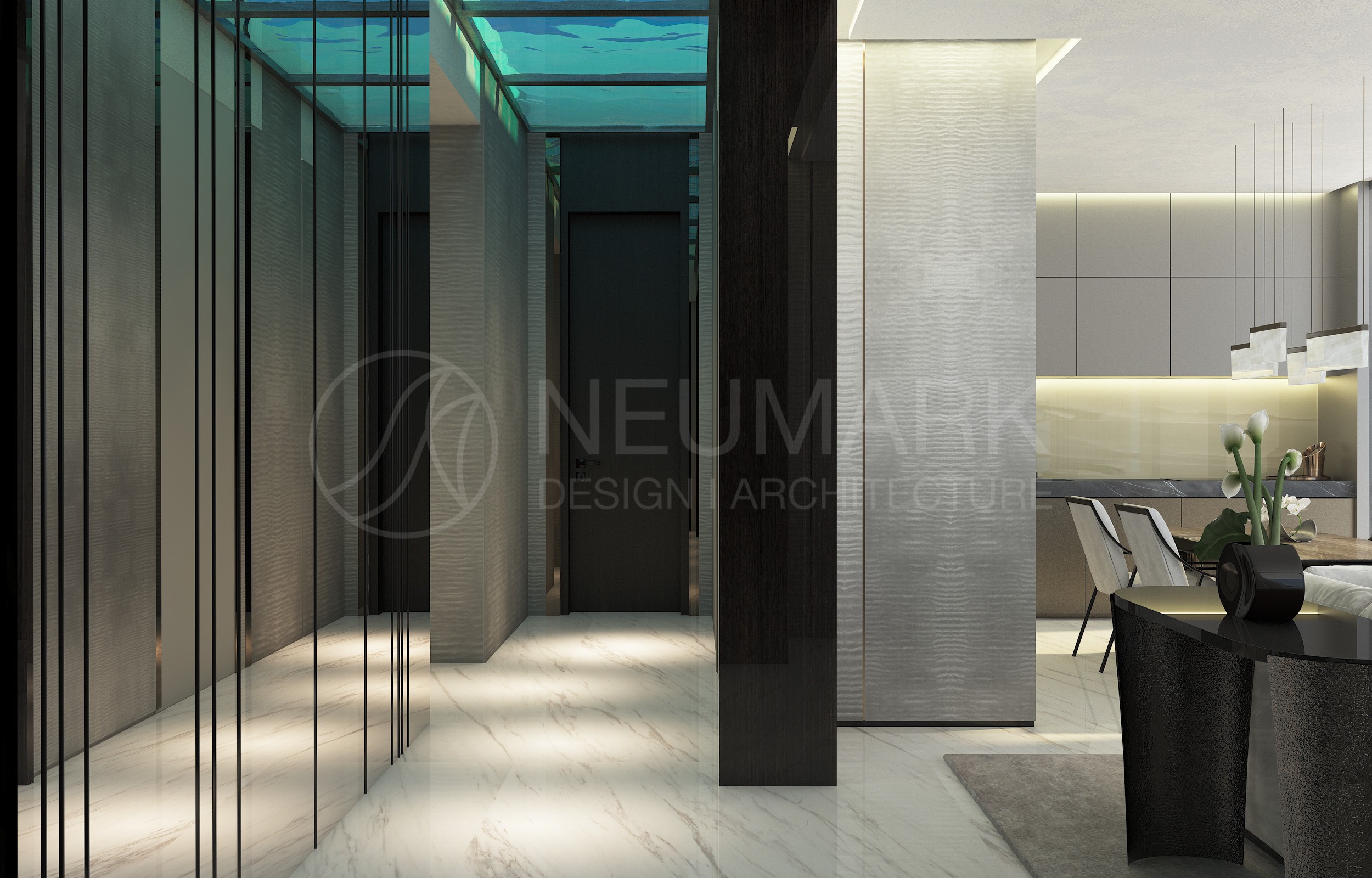 摩纳哥 Cap Estel 别墅 | 精致单家庭住宅室内设计-5