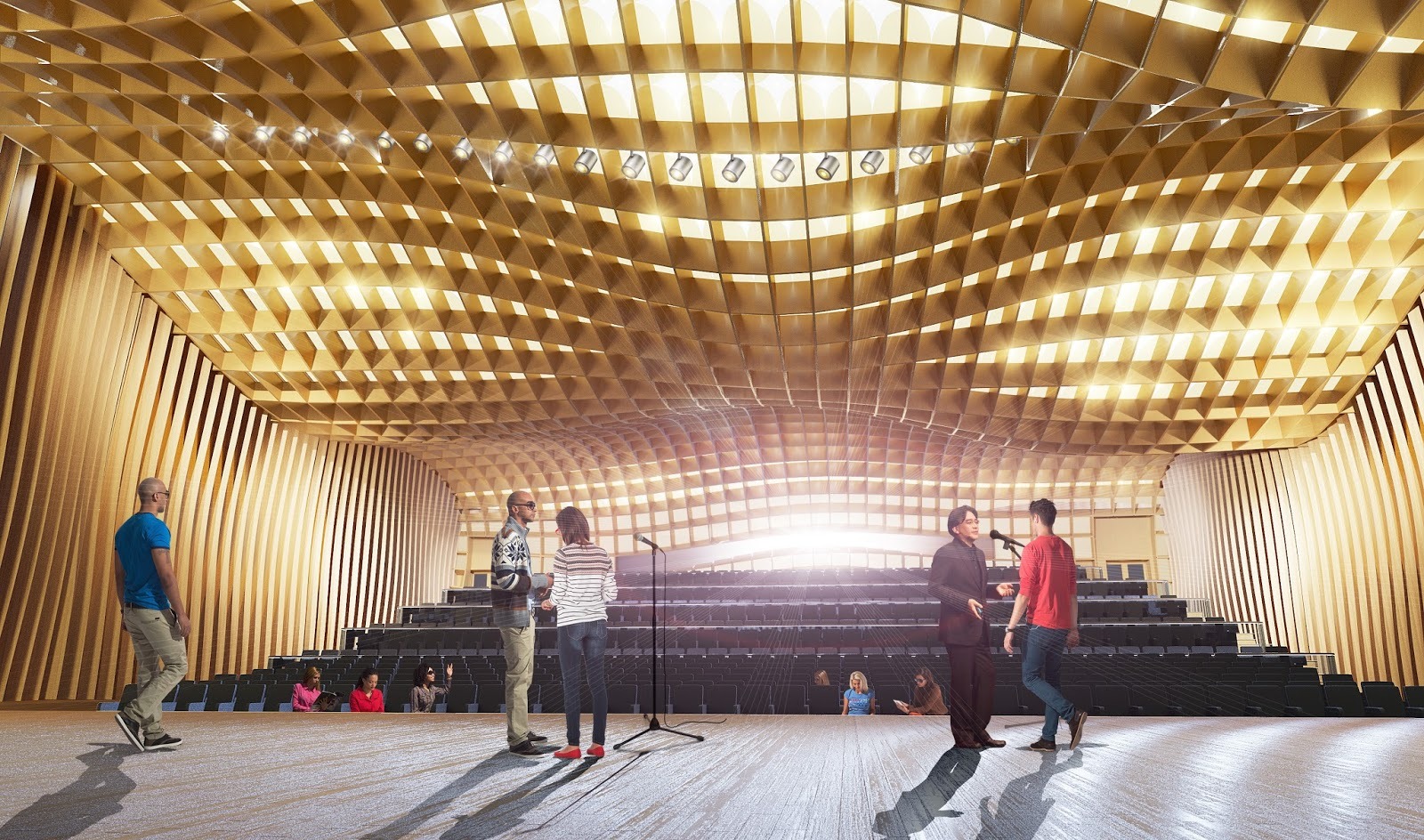 莫斯科历史中心多功能会议厅·影院设计-7