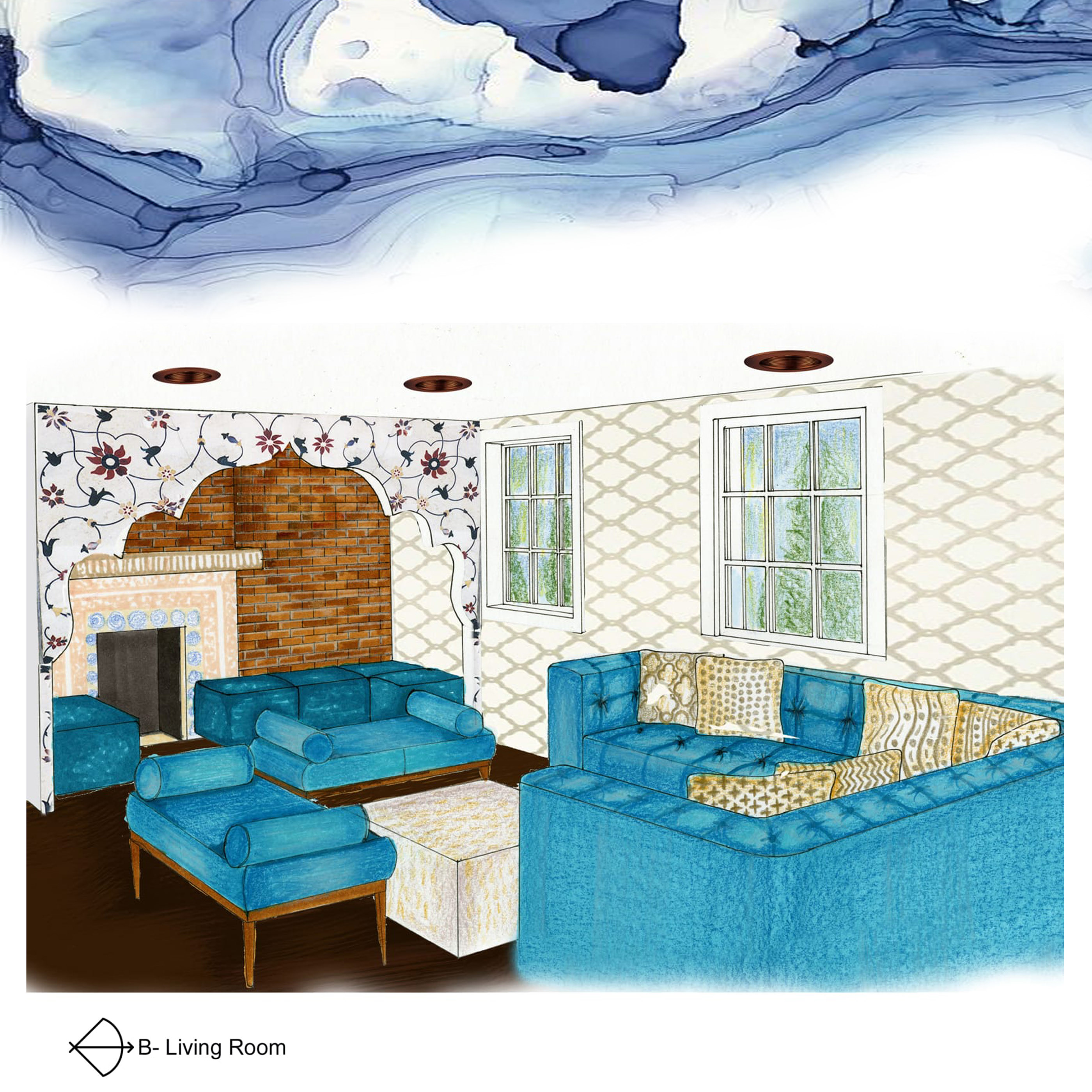 Saphire by Jenny Majmudar - Savannah, Georgia-19