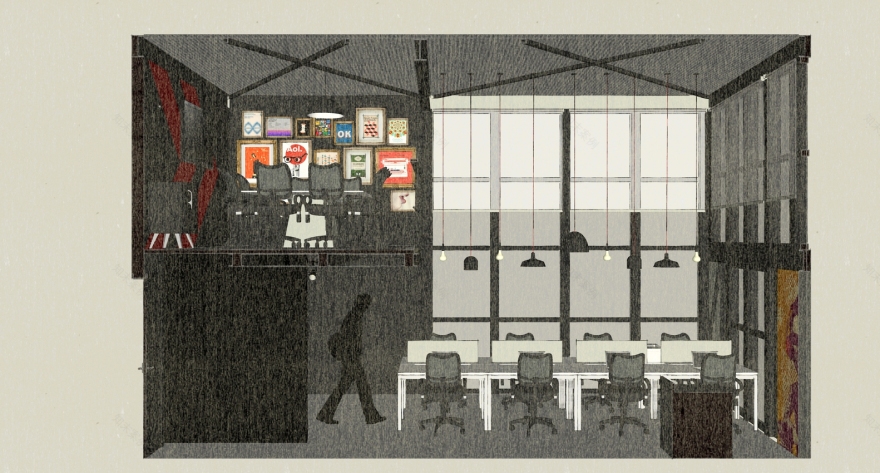 巴西圣保罗 Live Biz 工作室翻新设计-41