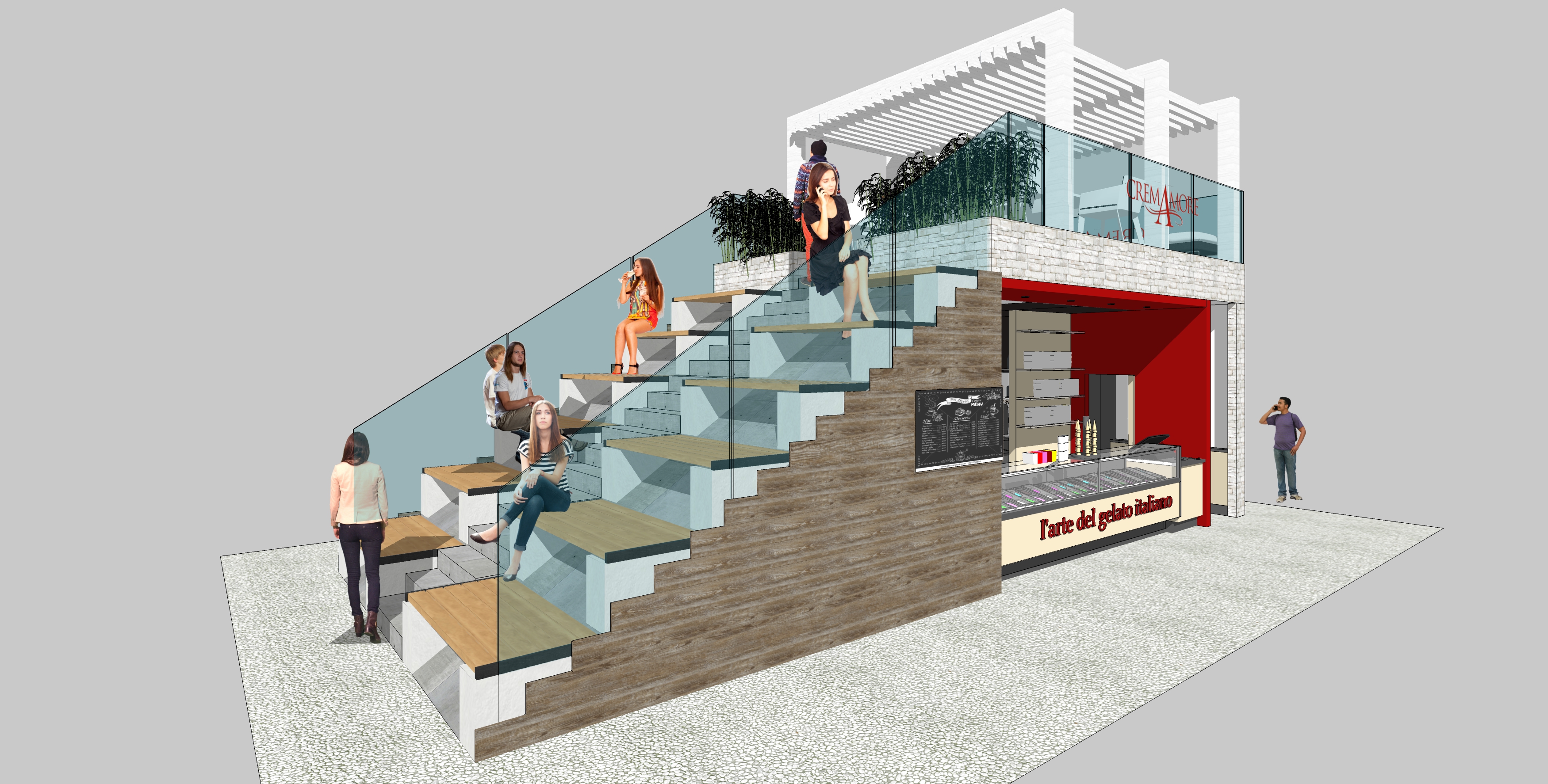 未实现的创意设计——梦幻餐厅与酒吧空间-6