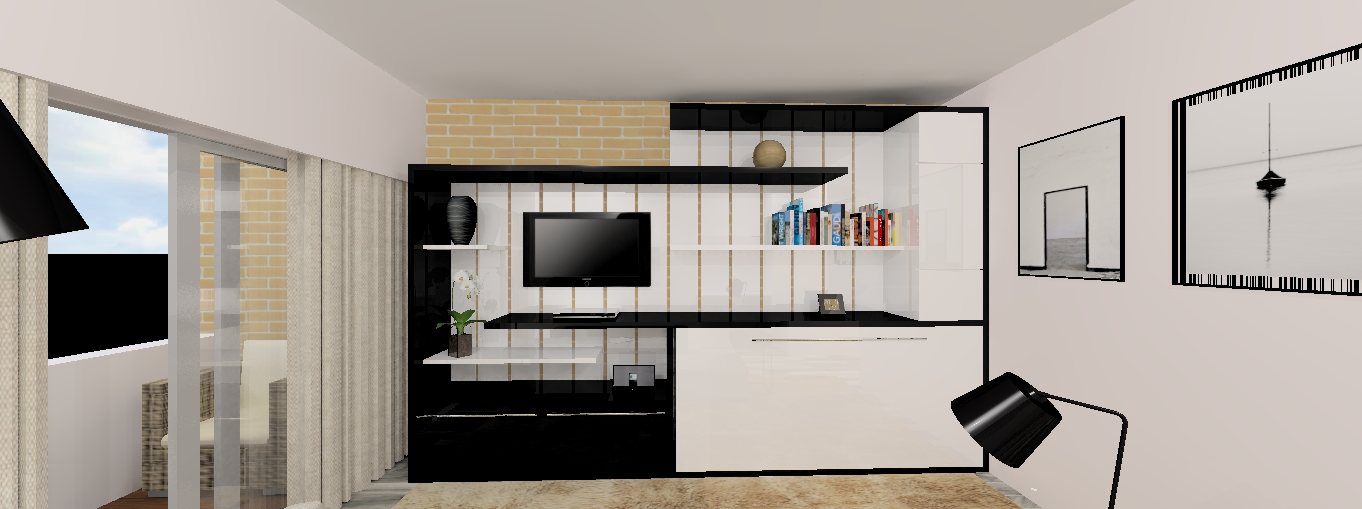 2015 年嵌入式书架床设计-11