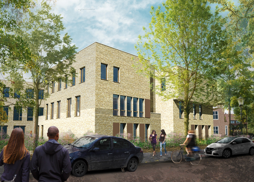 绿意盎然的多功能学校设计-1