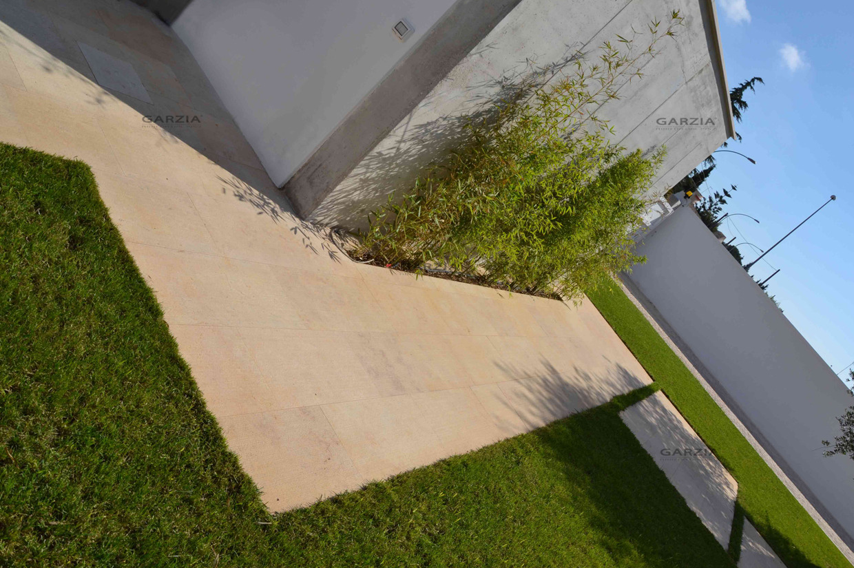 现代家居的石头魅力——意大利单家庭住宅设计-7