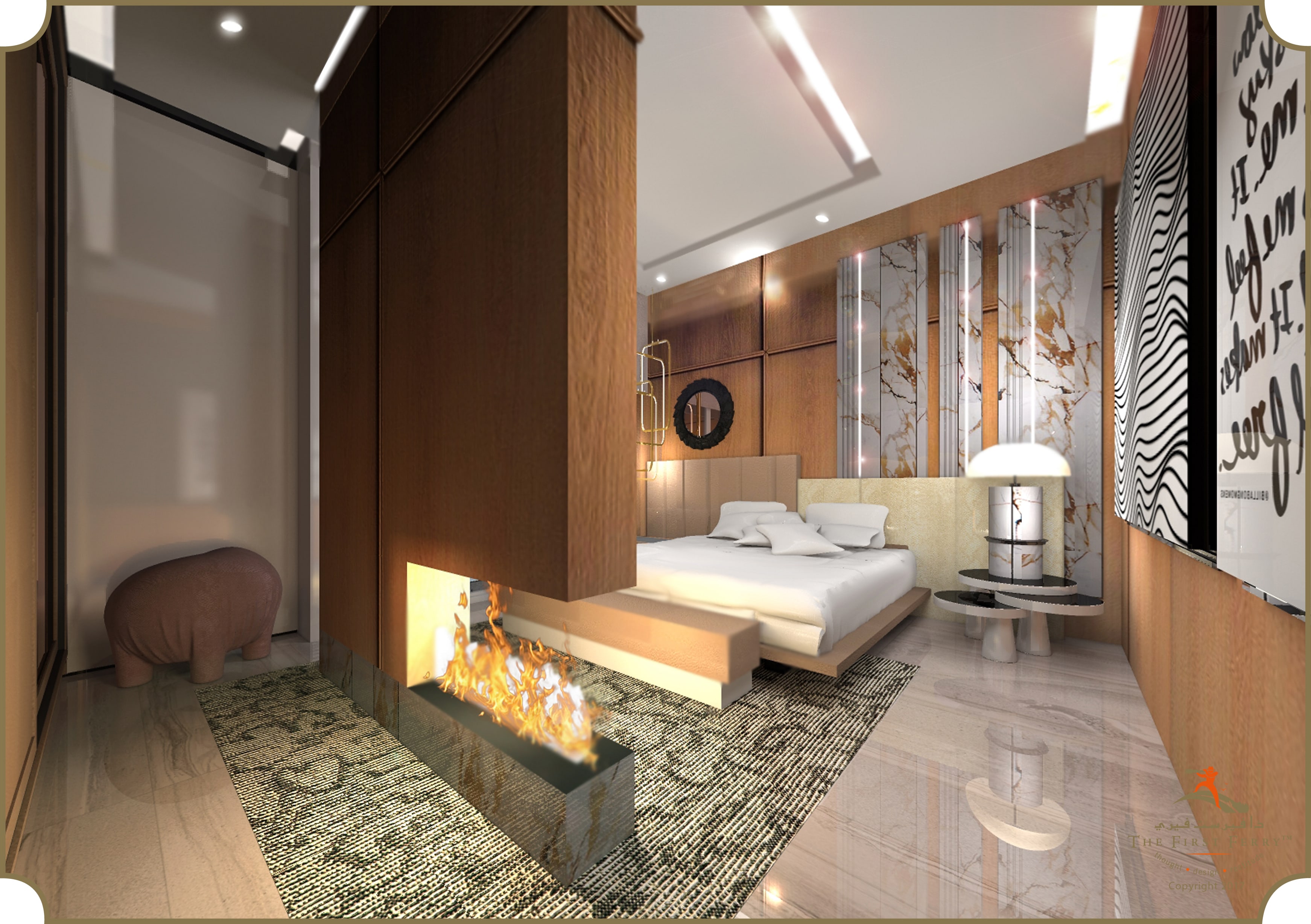 阿联酋沙迦别墅 | 现代与自然的和谐共生-21