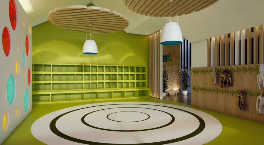 魔法幼儿园 · 哥伦比亚 Abrakadabra 室内设计-2