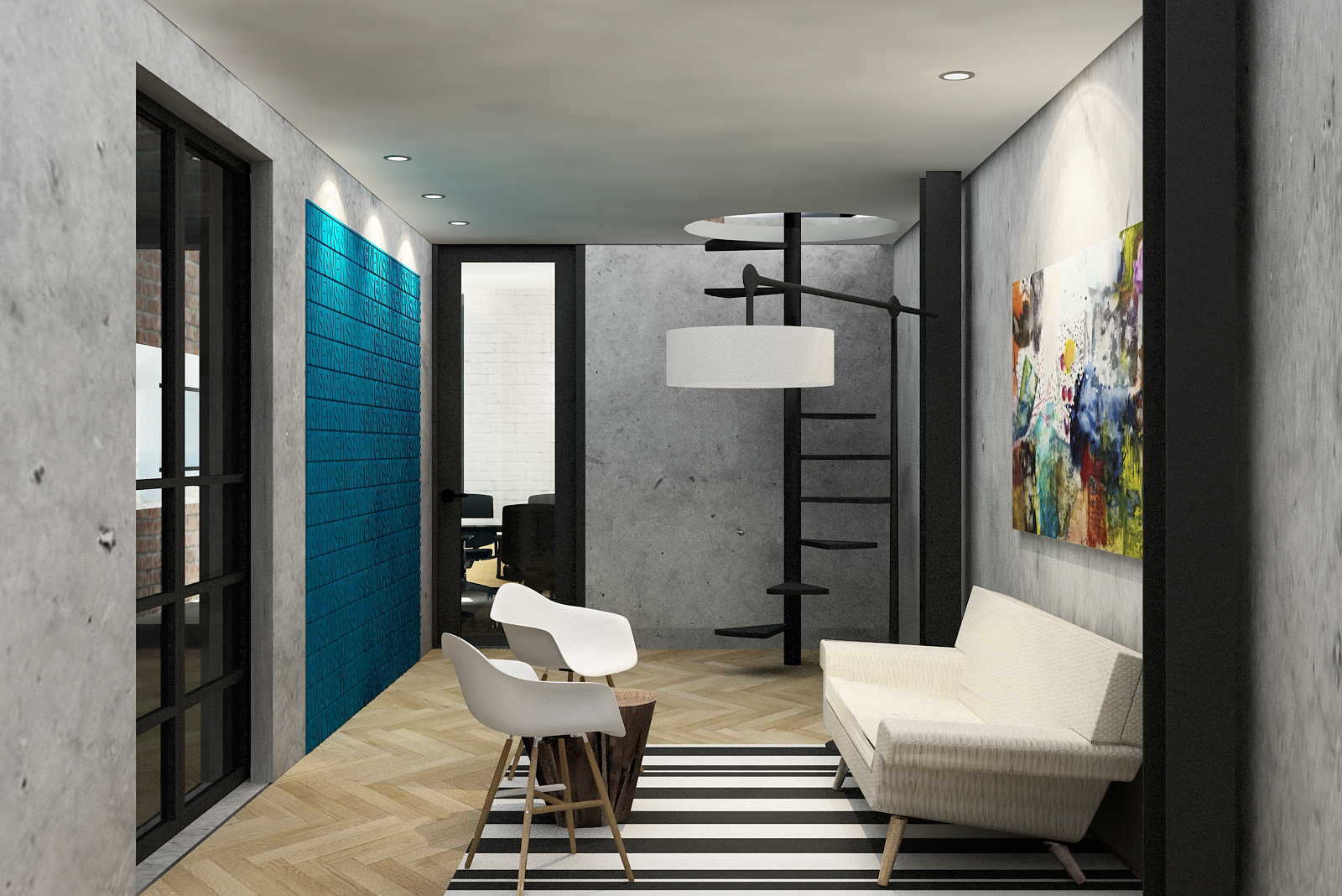 Cozy StartUp Office Interior Project @ Kemang, Jakarta-1