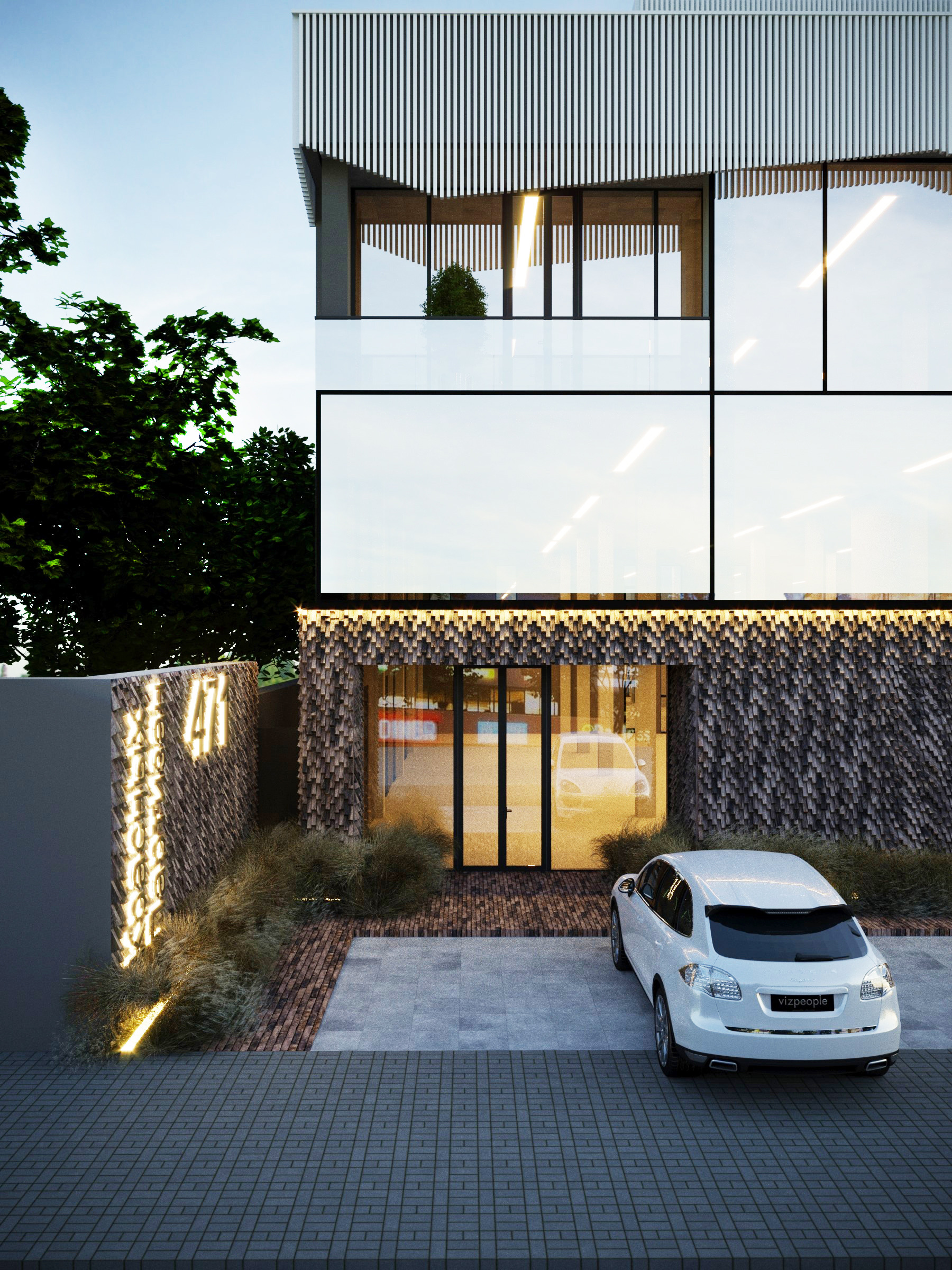 雪山之韵 · 克拉斯诺达尔办公楼设计-2