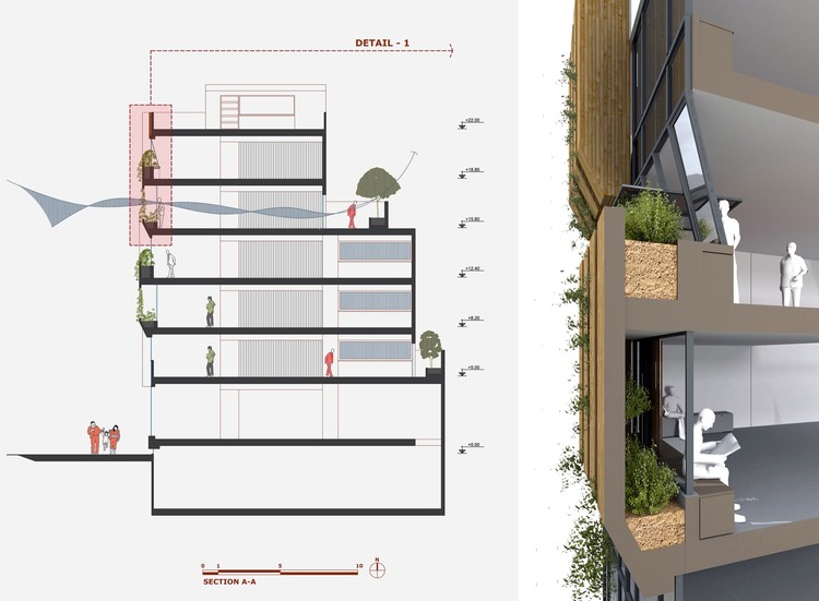 伊朗 isfahan 砖木建筑 | 绿意盎然的环境和谐设计-15