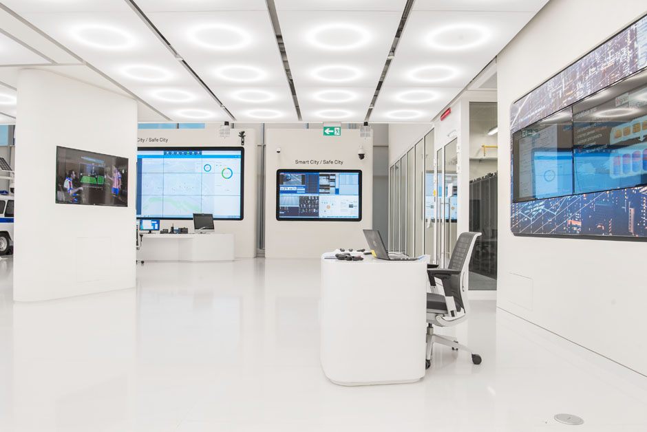 华为展厅——现代科技与空间的完美结合-32