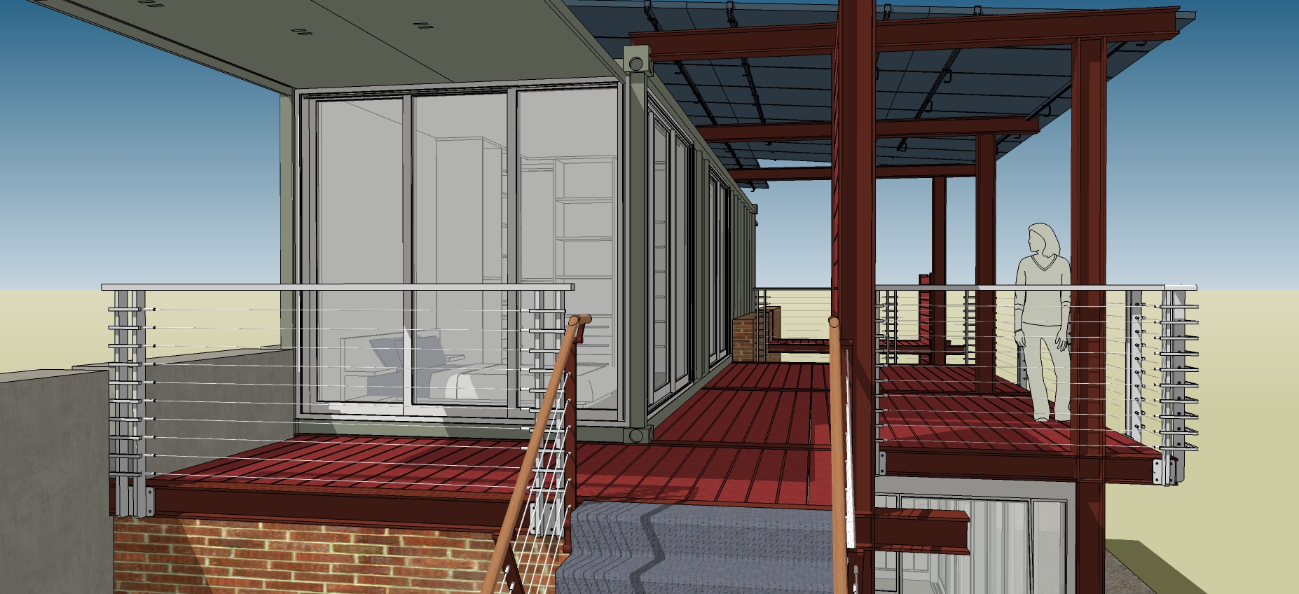 集装箱乡村海景房-10