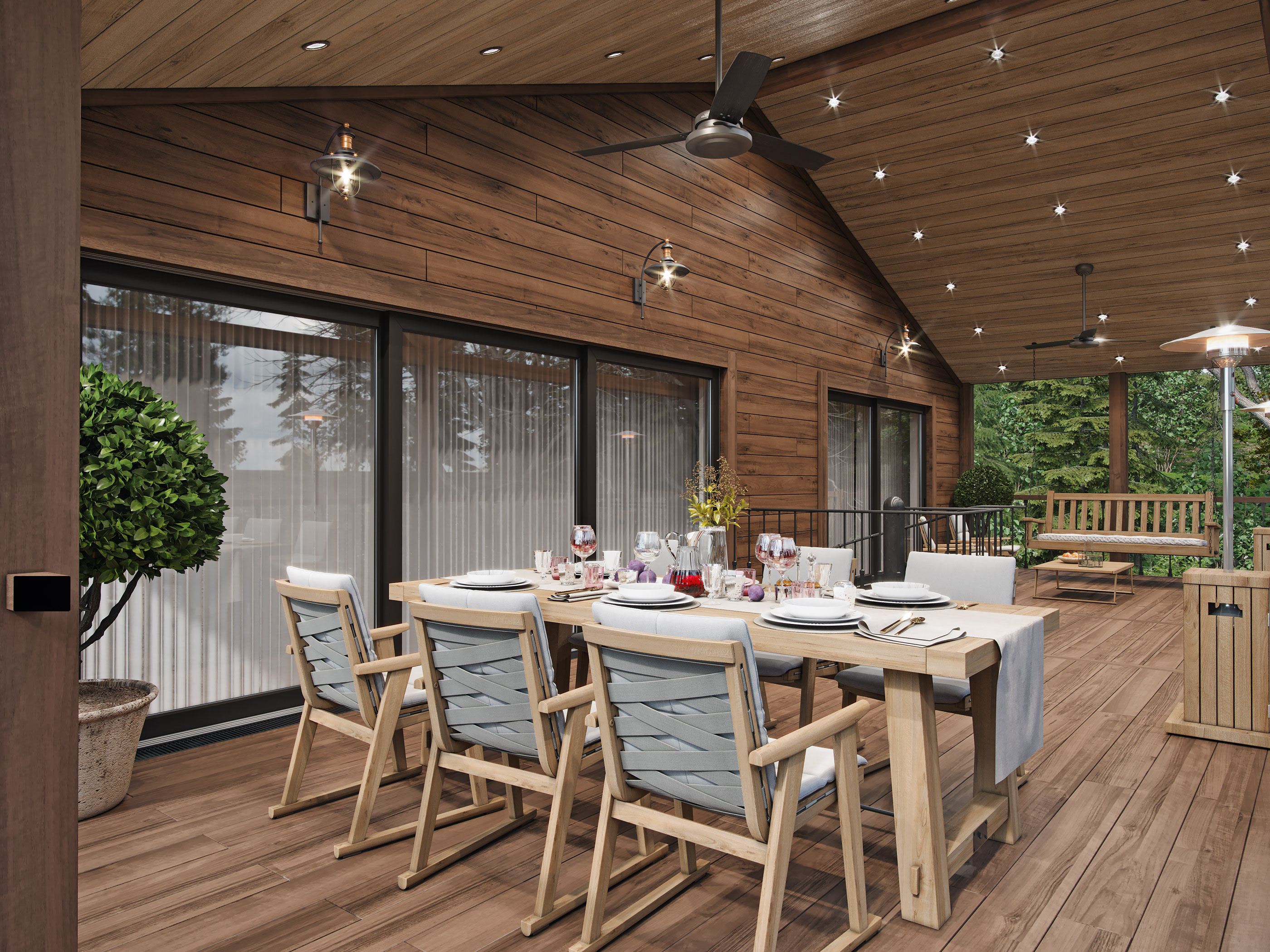 山间别墅翻新,自然与现代交融-4