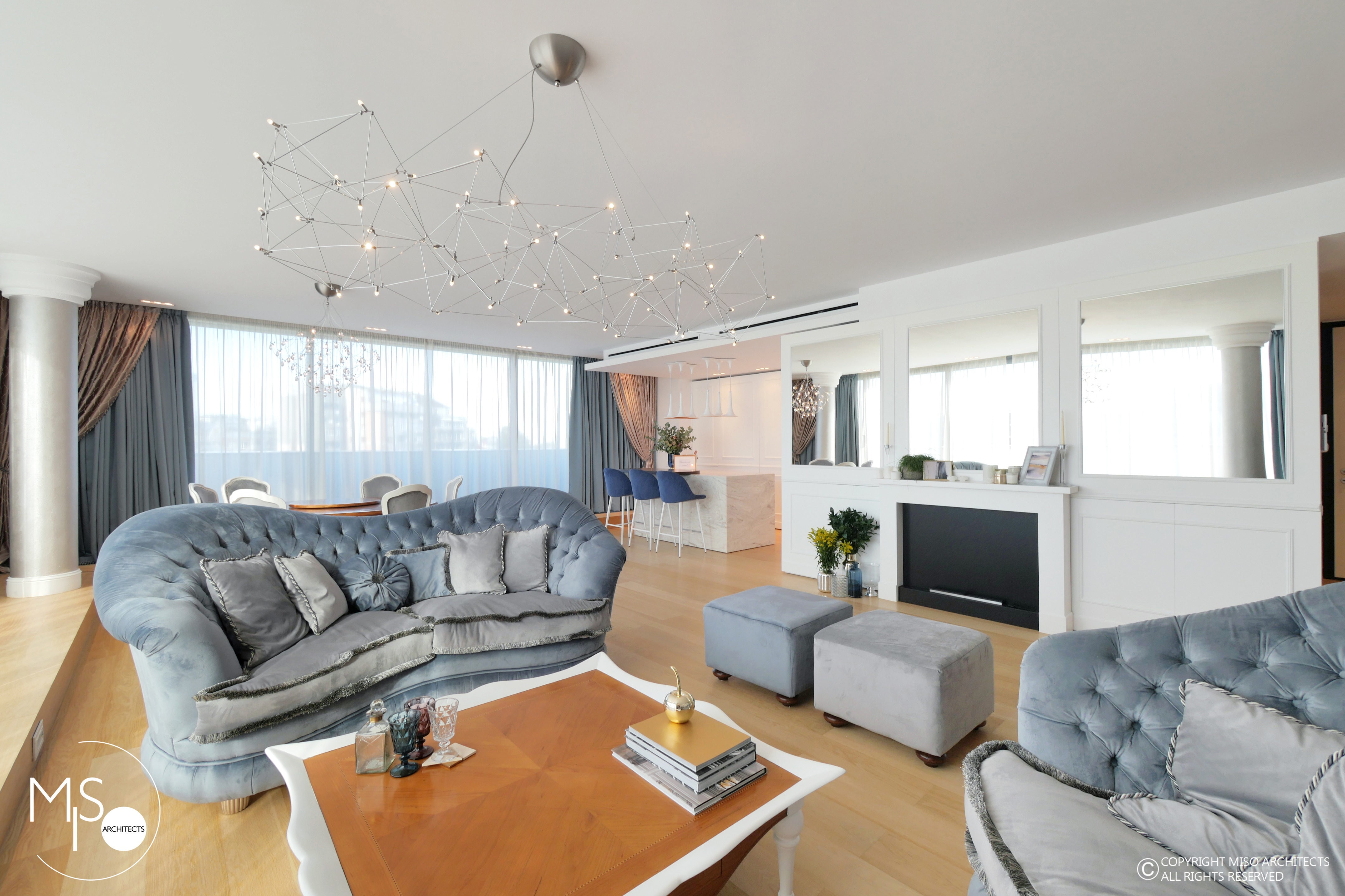 2018 年完成的 Enigma 顶楼公寓设计-12