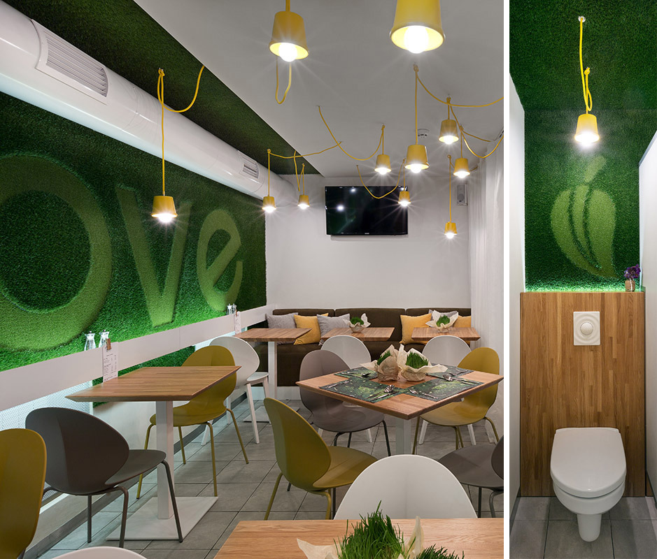 "I-live"健康环保餐厅设计-5