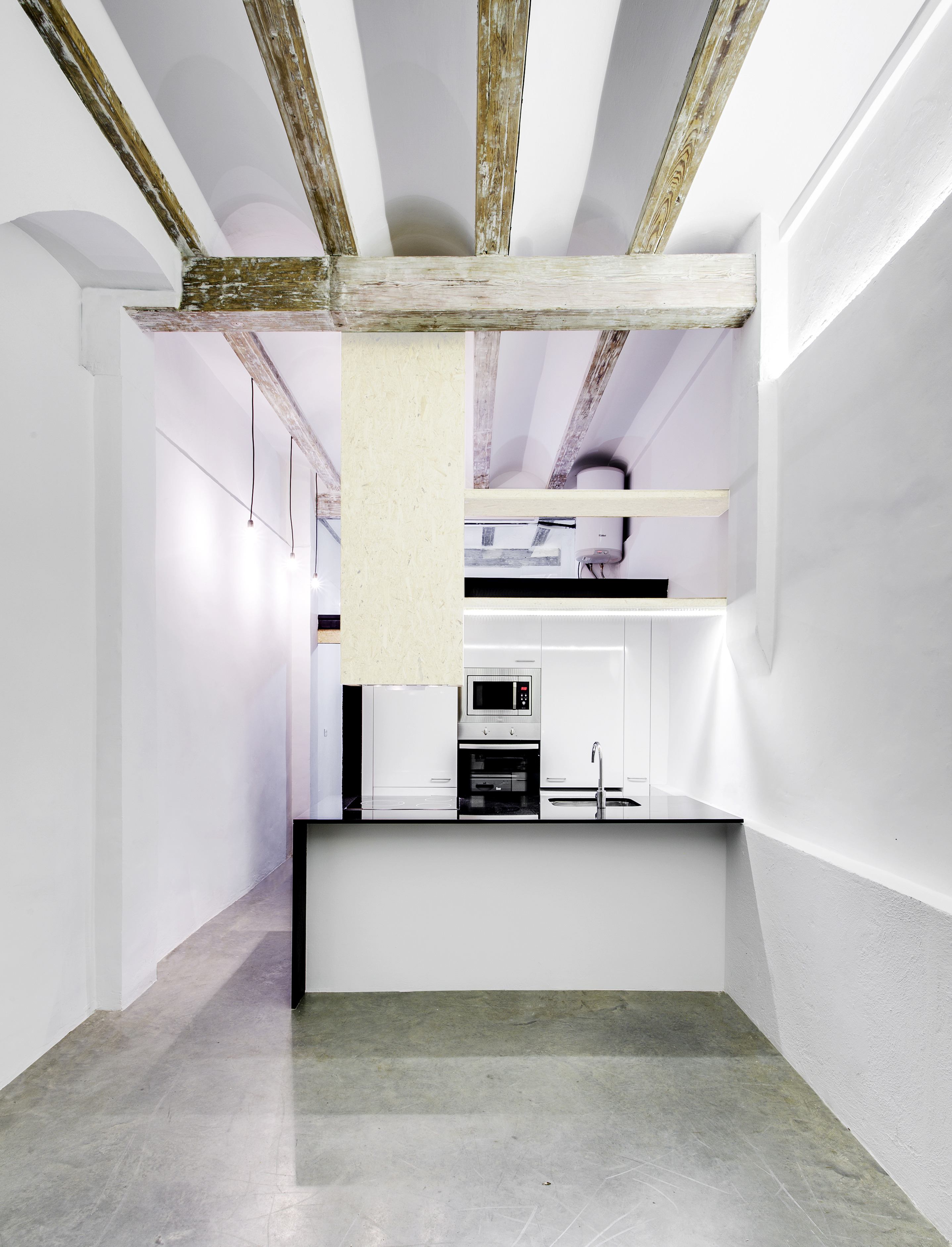 旧城区海景工业风公寓-0