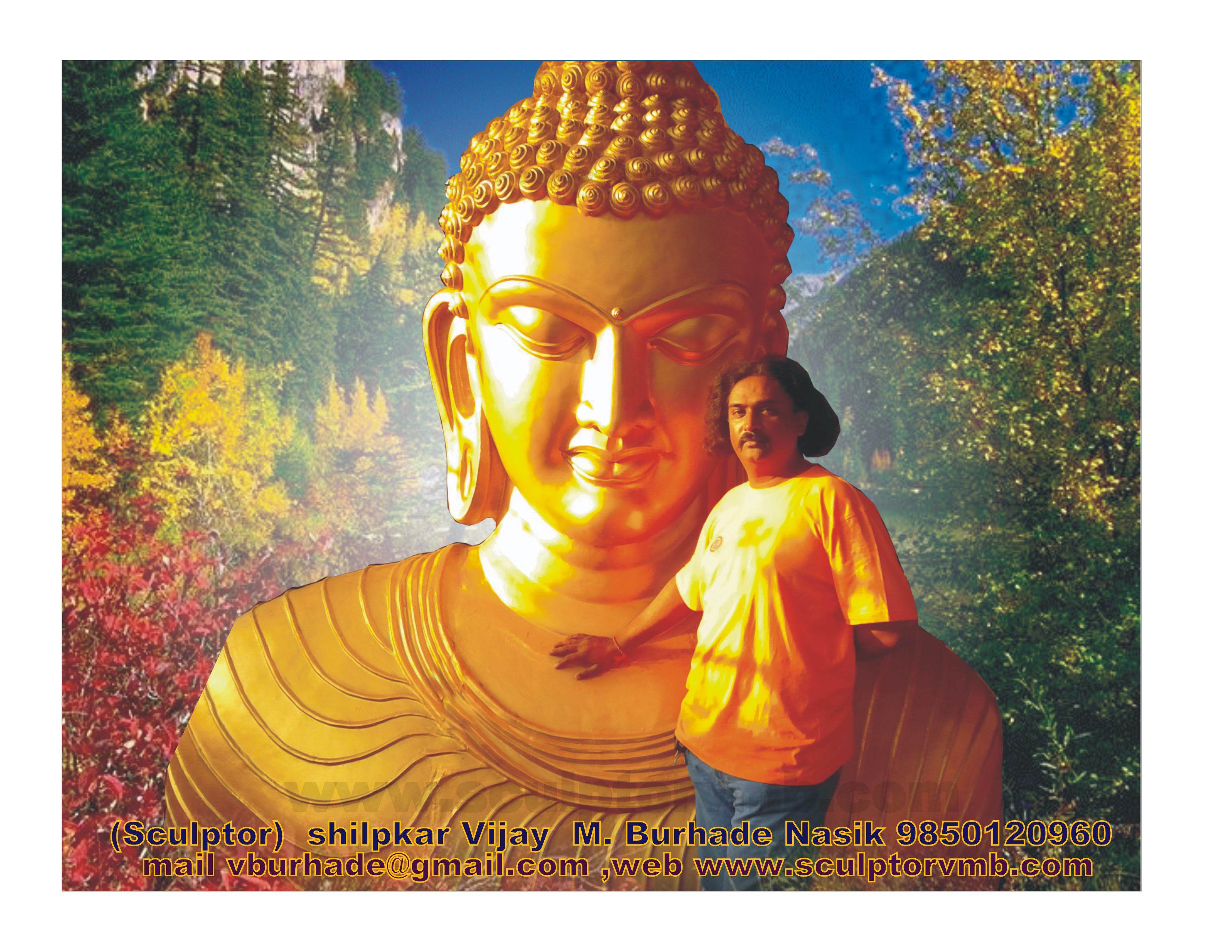 大佛铜像与 FRP 壁画,佛教艺术的新境界-21