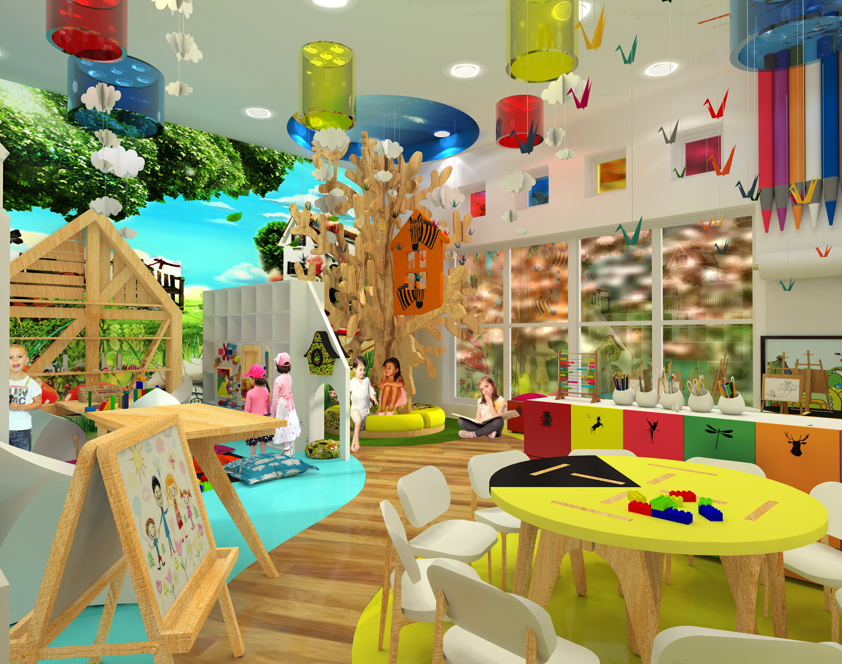 "魔法钥匙"幼儿园设计 | 希腊 Ioannina 的创意空间-20