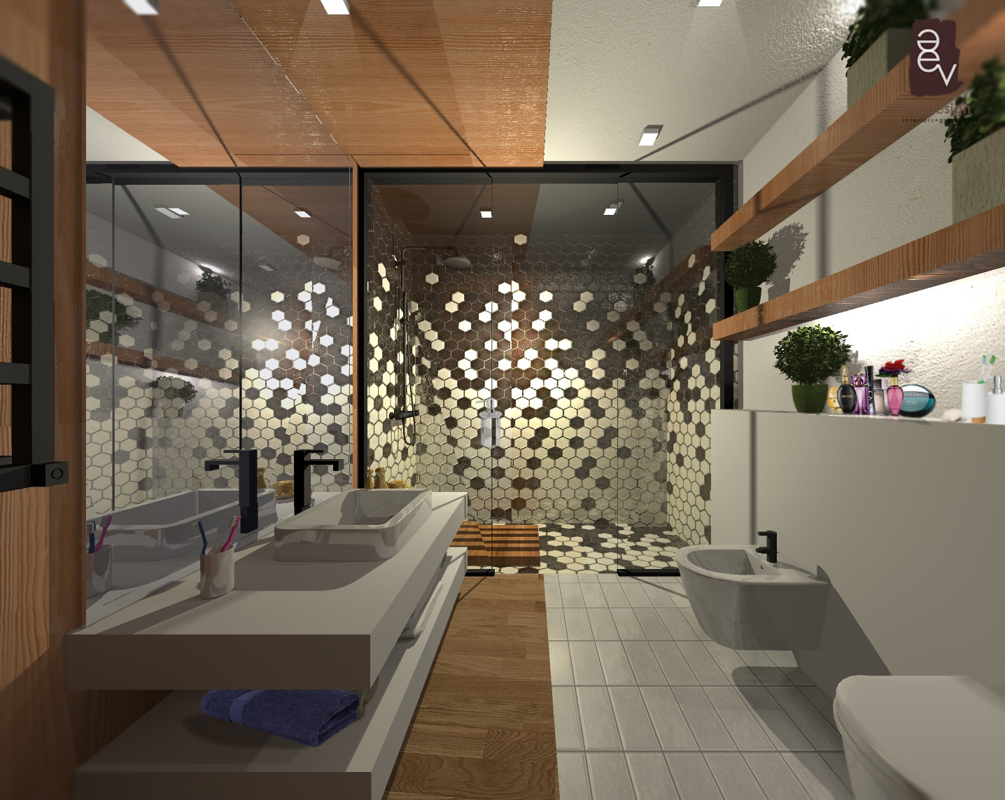 黑白极简别墅设计，展现空间纯粹之美-15