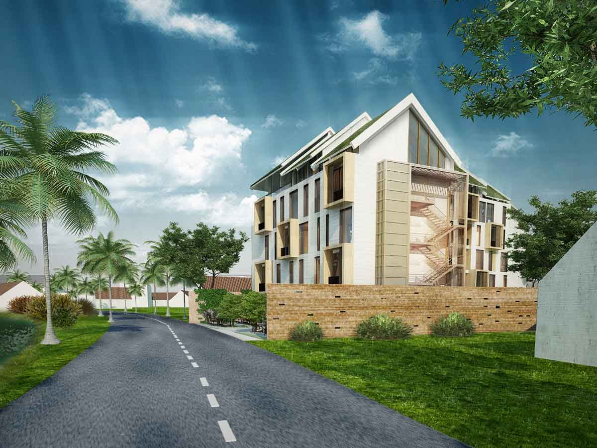 越南会安背包客旅舍-1