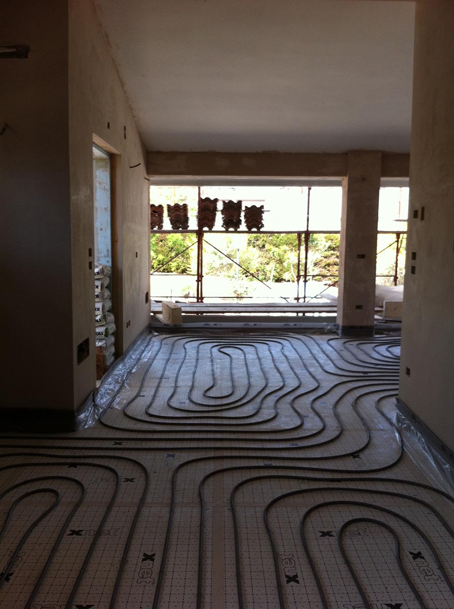 2013 年完成的意大利石灰与大麻节能住宅-21