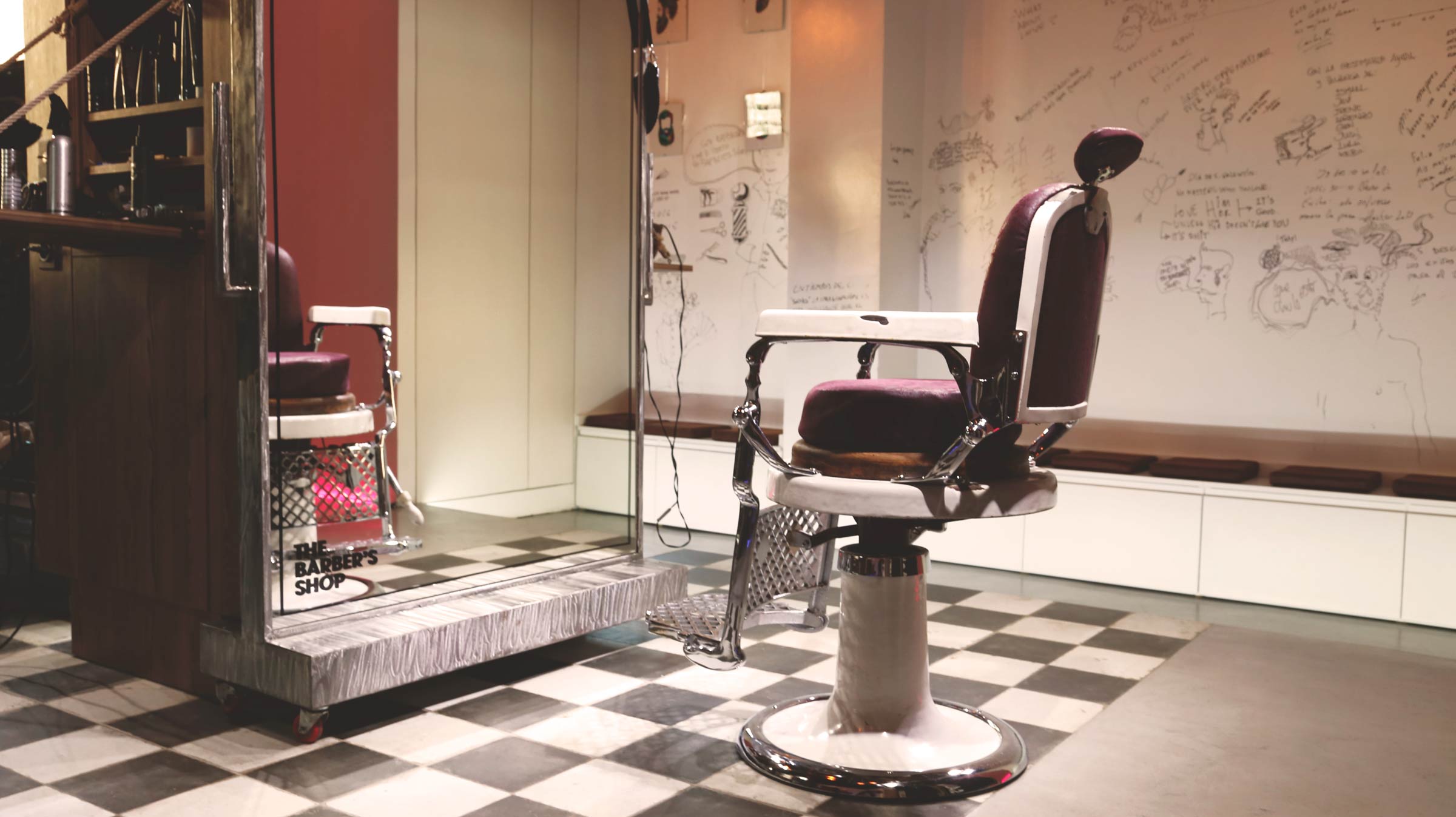 马德里男士理发店-35