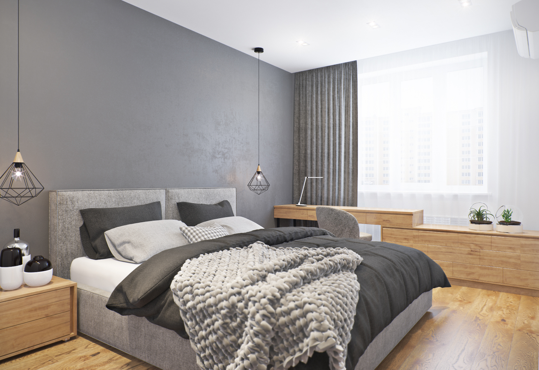 2017 年乌克兰基辅灰色系室内设计案例-22