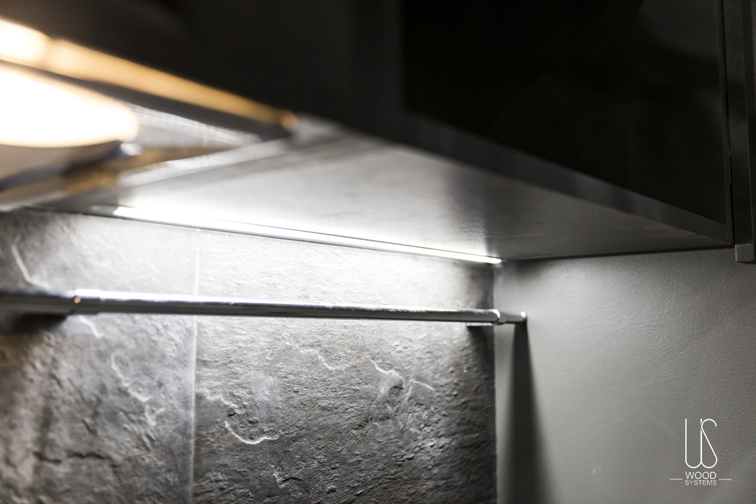 乌克兰基辅"石墨焦糖"厨房设计-21