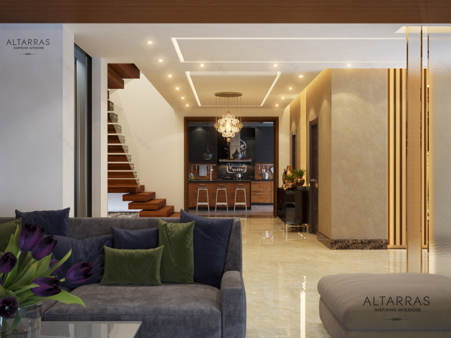 现代风格别墅地下室设计-15