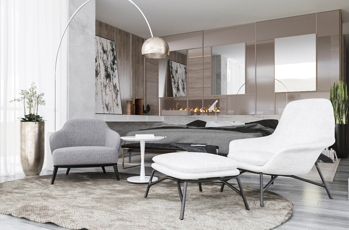 2017 年完成的迈阿密 House JK Lab 室内设计案例-1