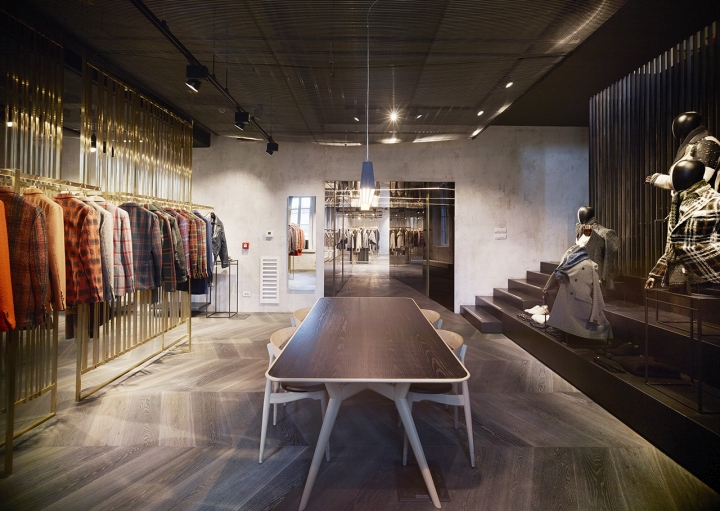 米兰Lardini男装服装概念专卖店空间创意设计-8