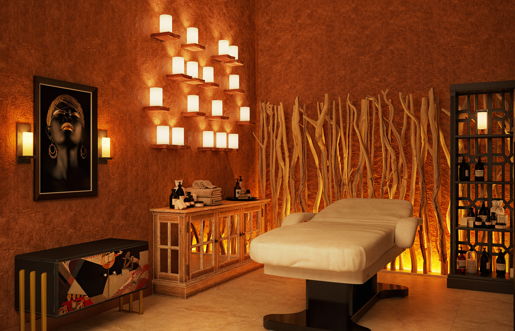 美容院 SPA salon 室内设计-5