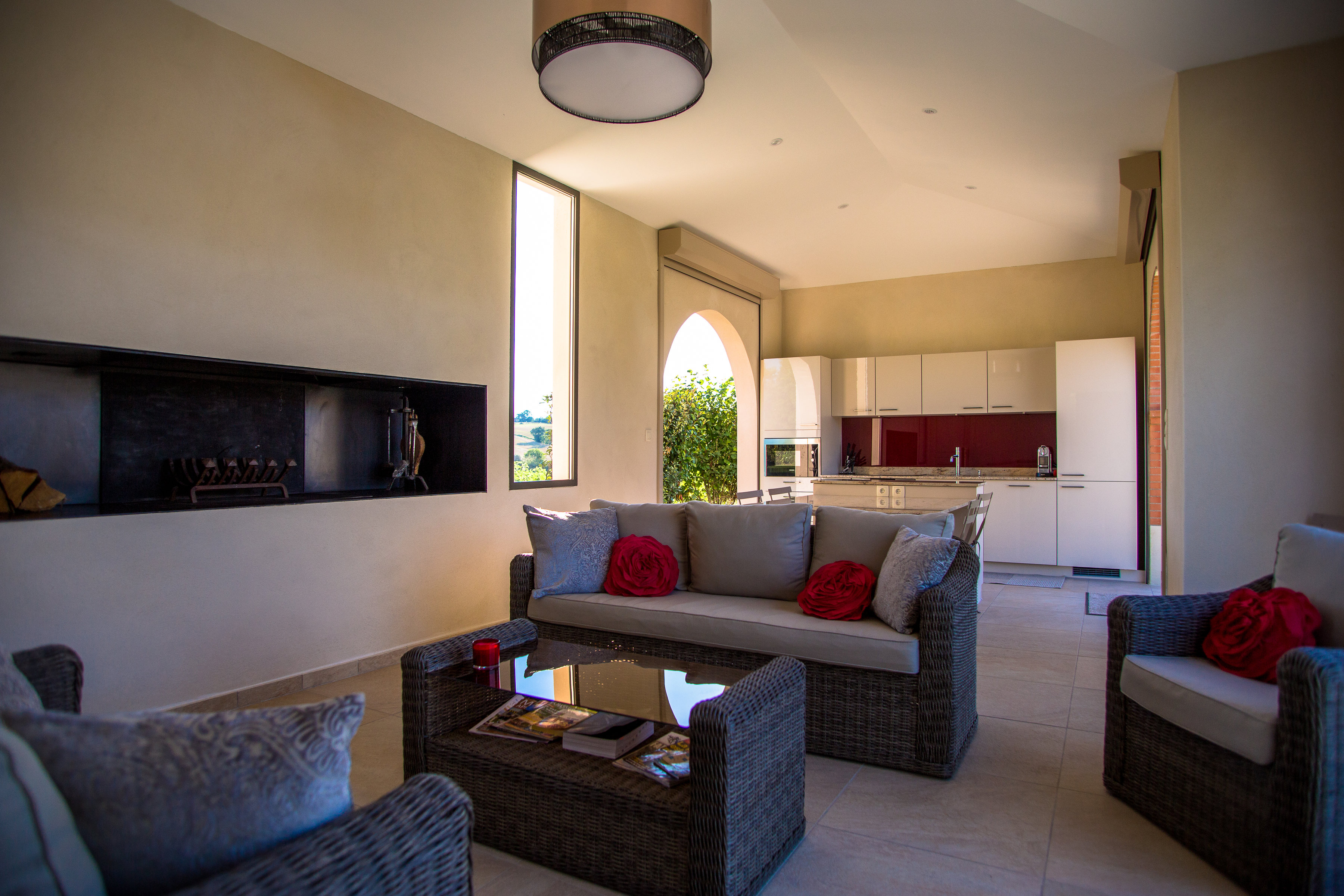 葡萄园中的夏日泳池别墅-5