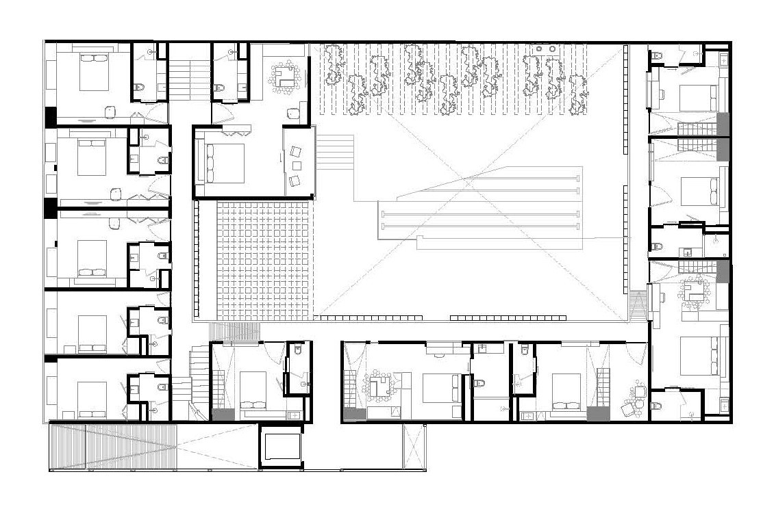 墨西哥城“Carlota Hotel”老建筑新生命-51