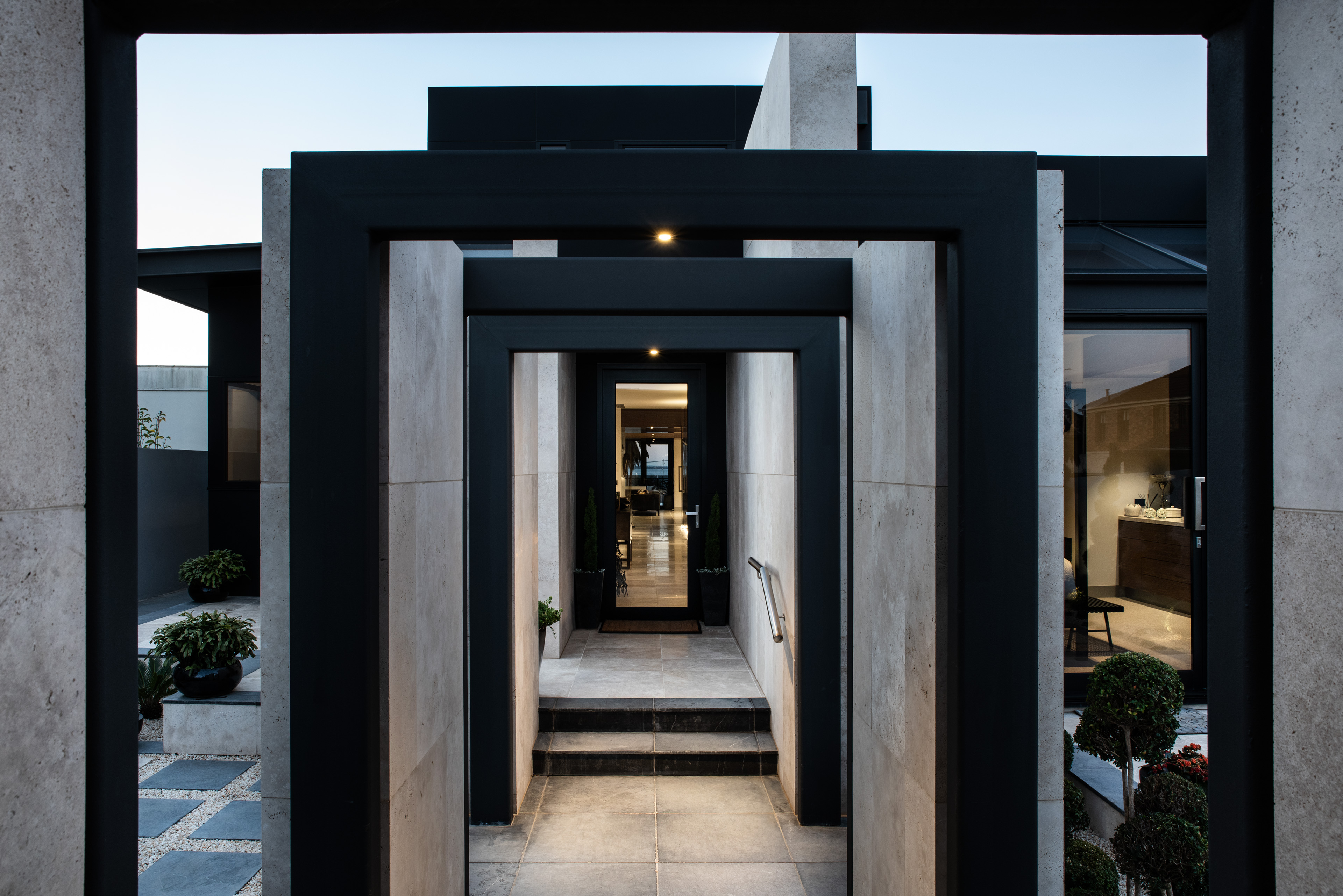 海滨现代宅院的精致艺术-5